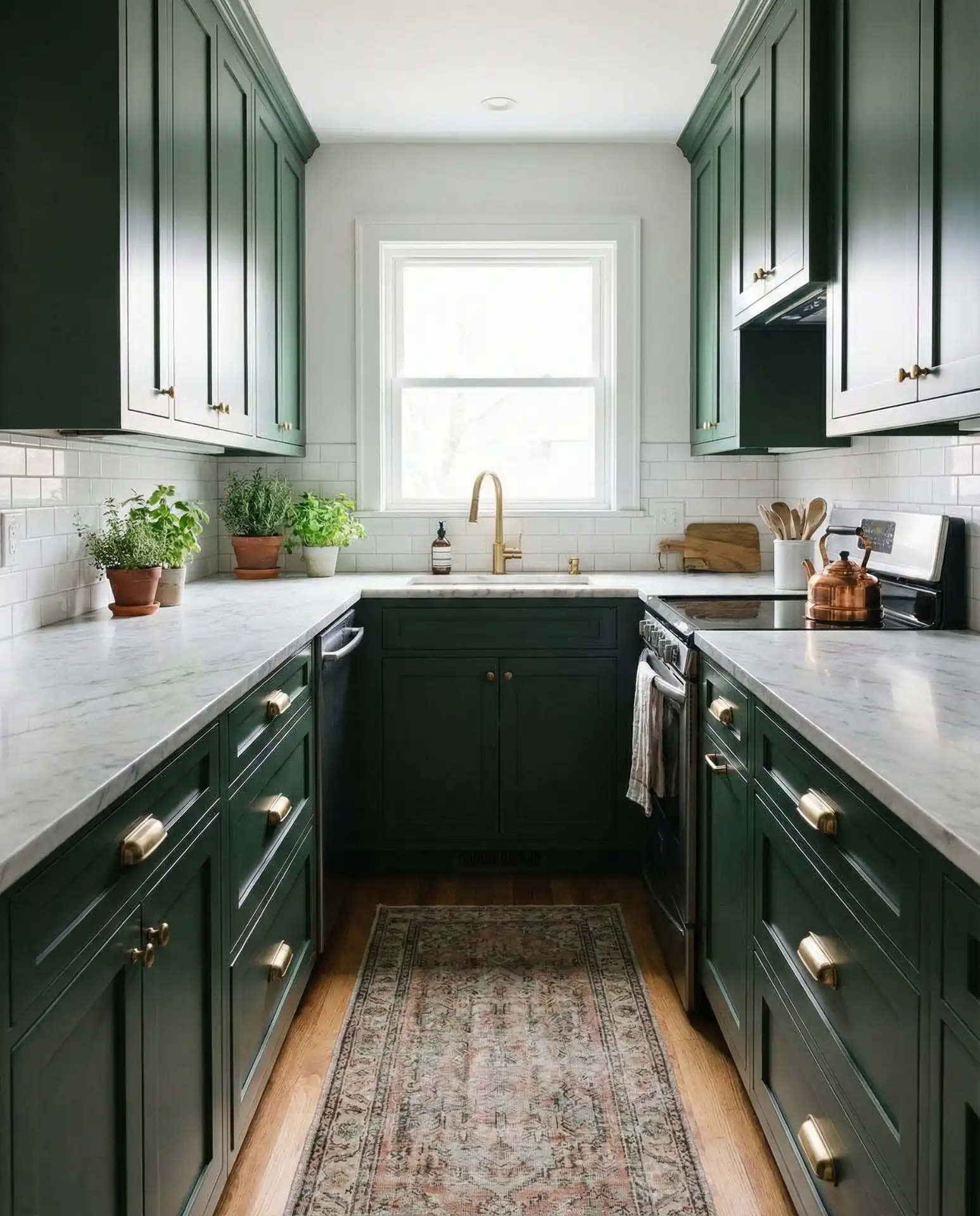 Green Cabinetry for Natural Warmth 1
