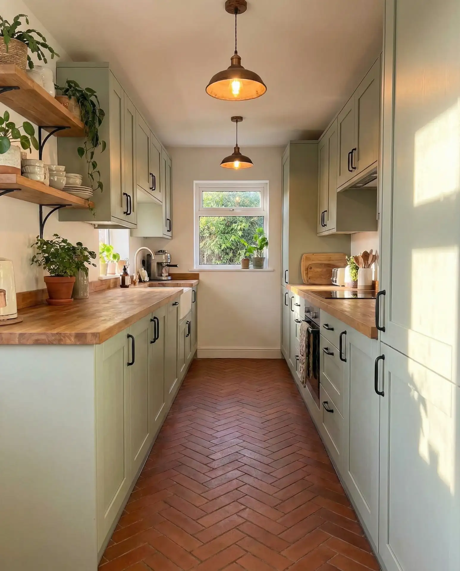 Green Cabinetry for Natural Warmth 2