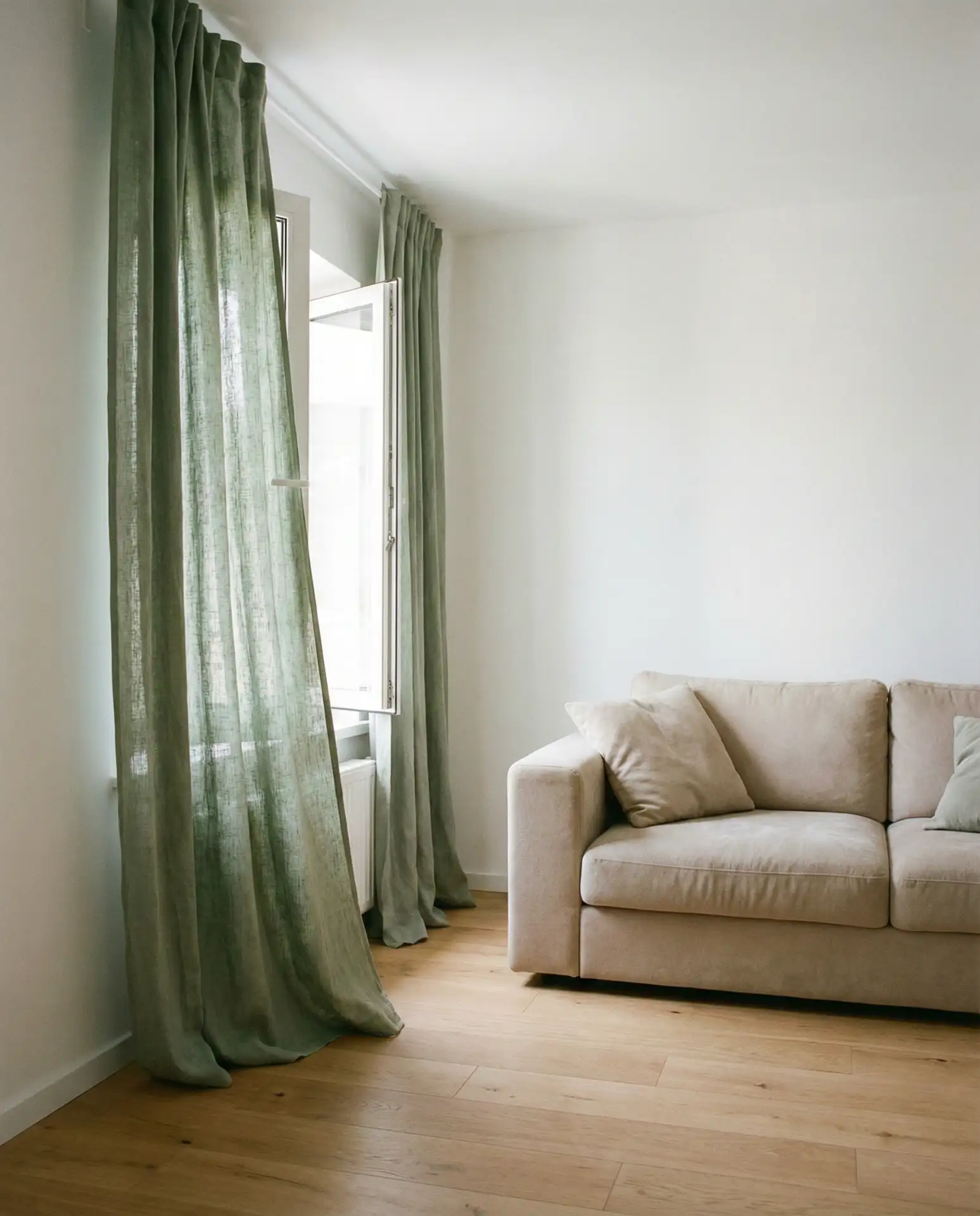 Green Curtains for Softness 2