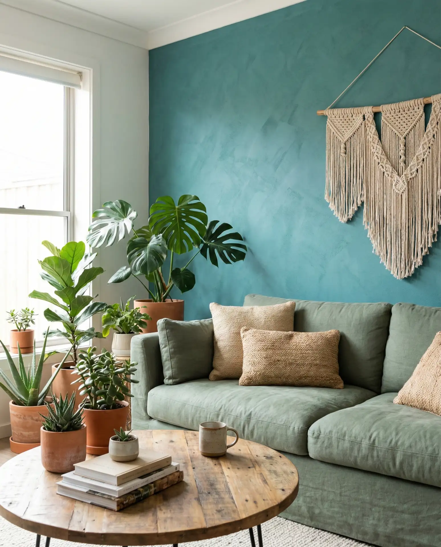 Green and Blue Botanical Harmony 2