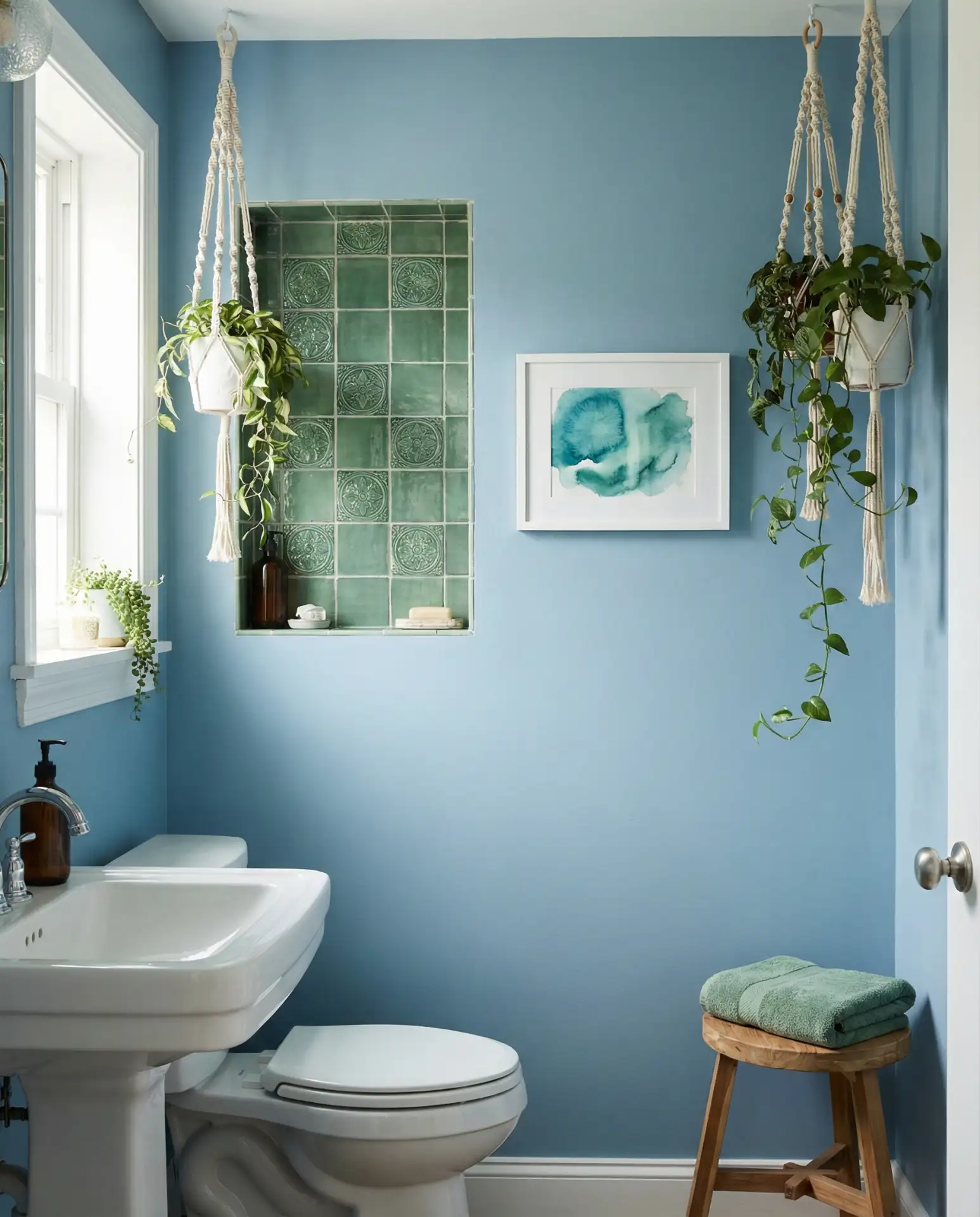 Green and Blue Nature Fusion 2