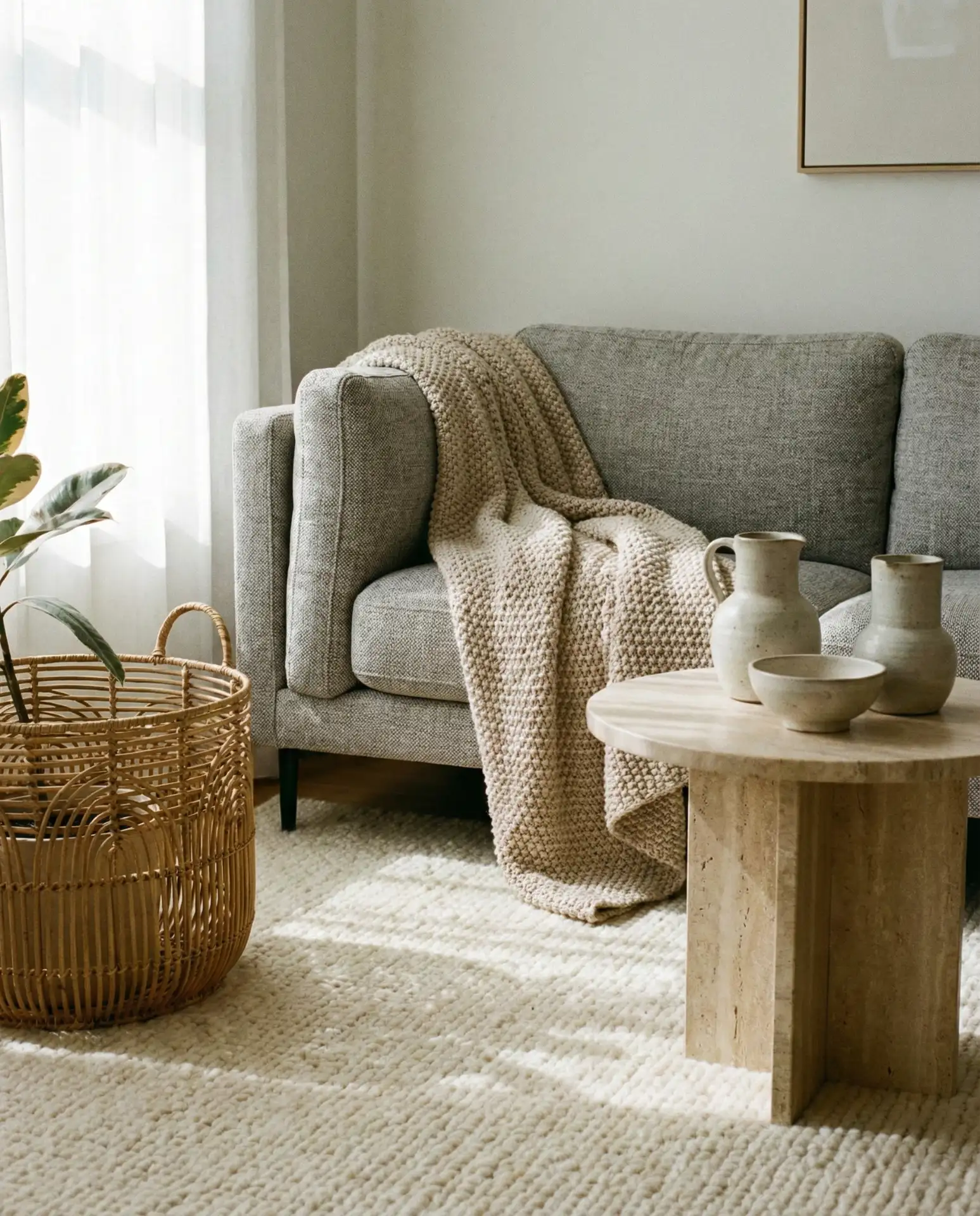 Grey and Beige Layered Textures 1