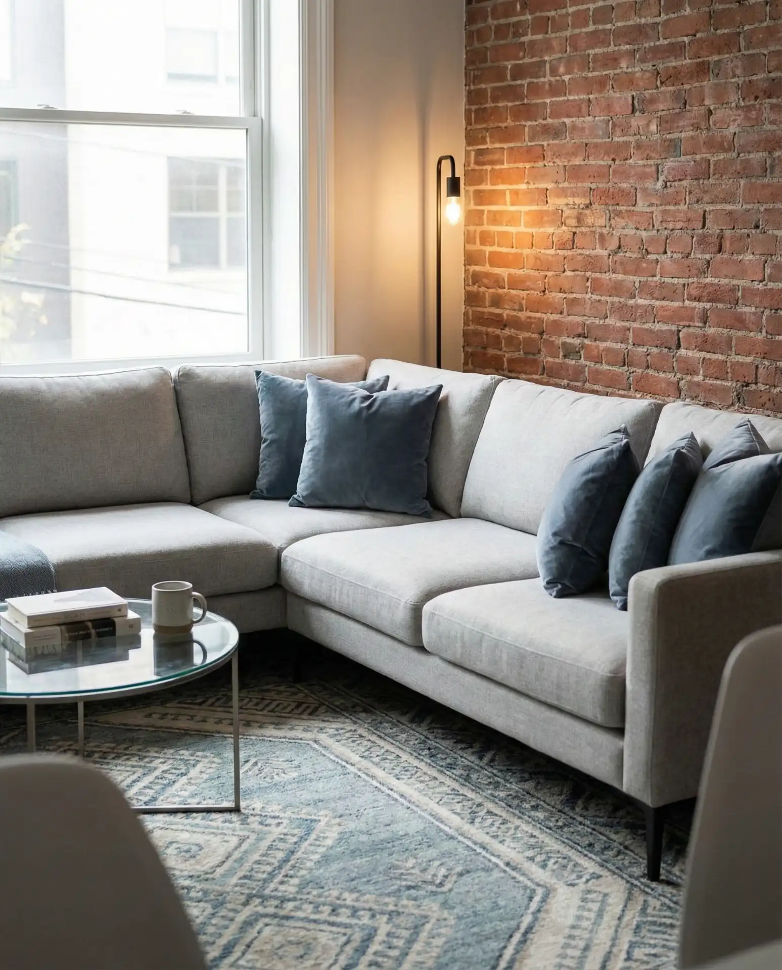 Grey and Blue Urban Elegance 2