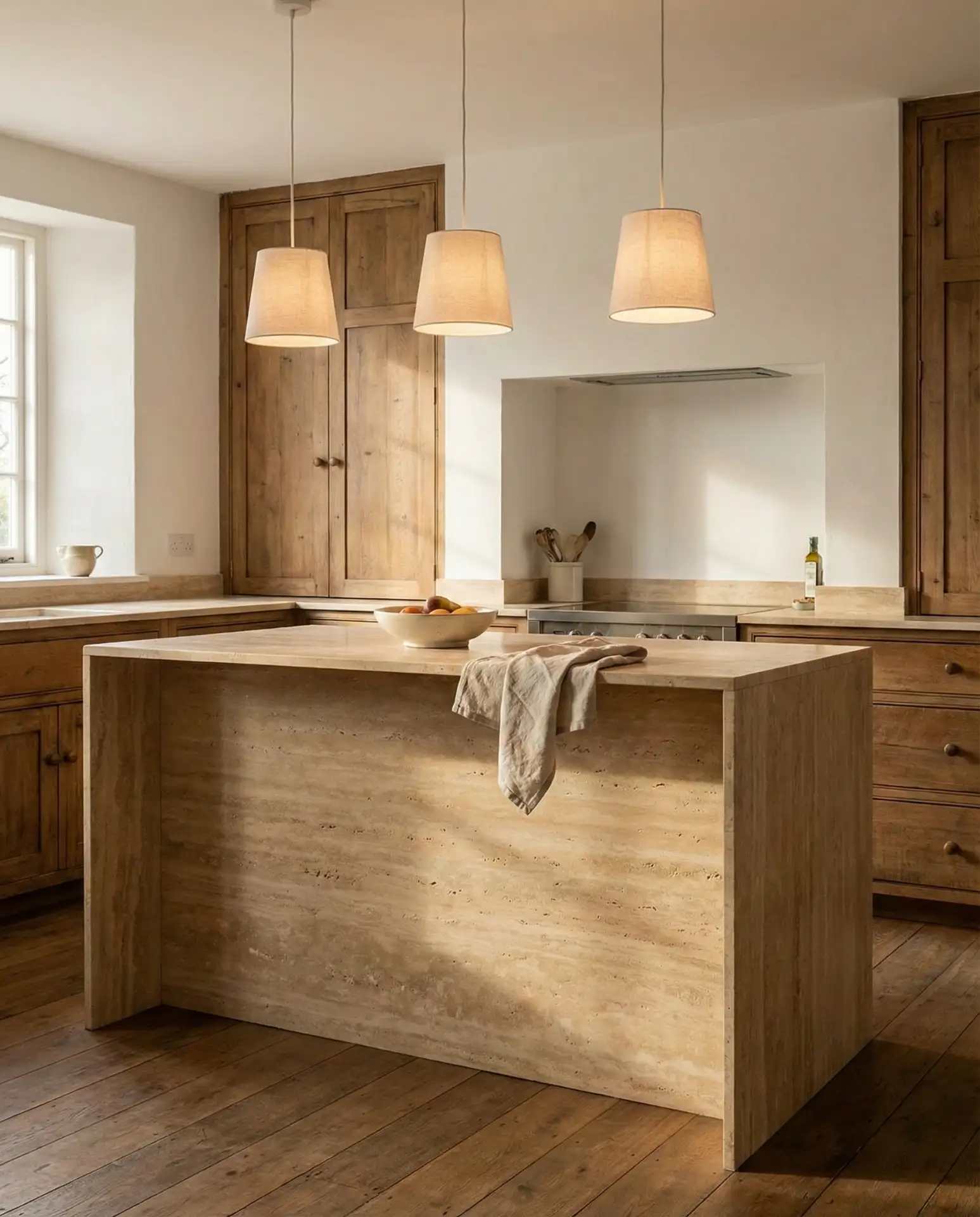 Honey Warmth in Travertine 2