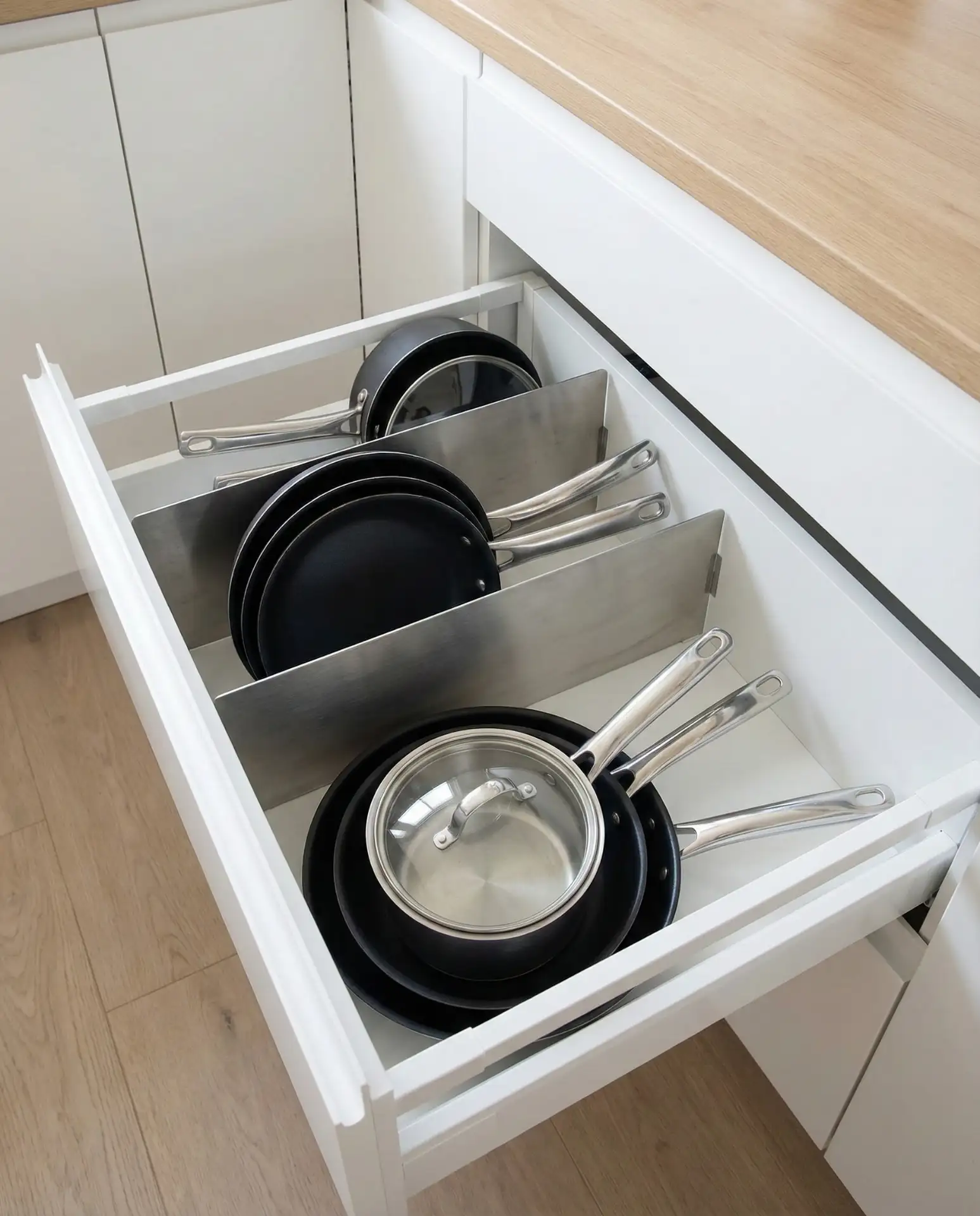 IKEA Base Cabinet Dividers for Pots and Pans 2