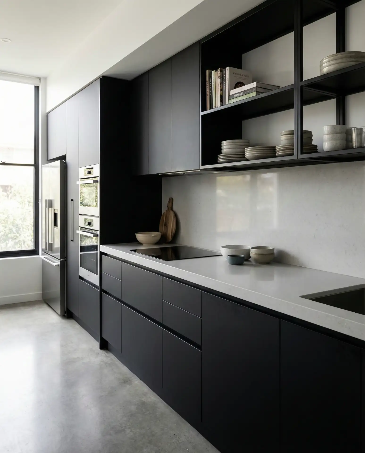 Ideal Linear Kitchen Layout 1