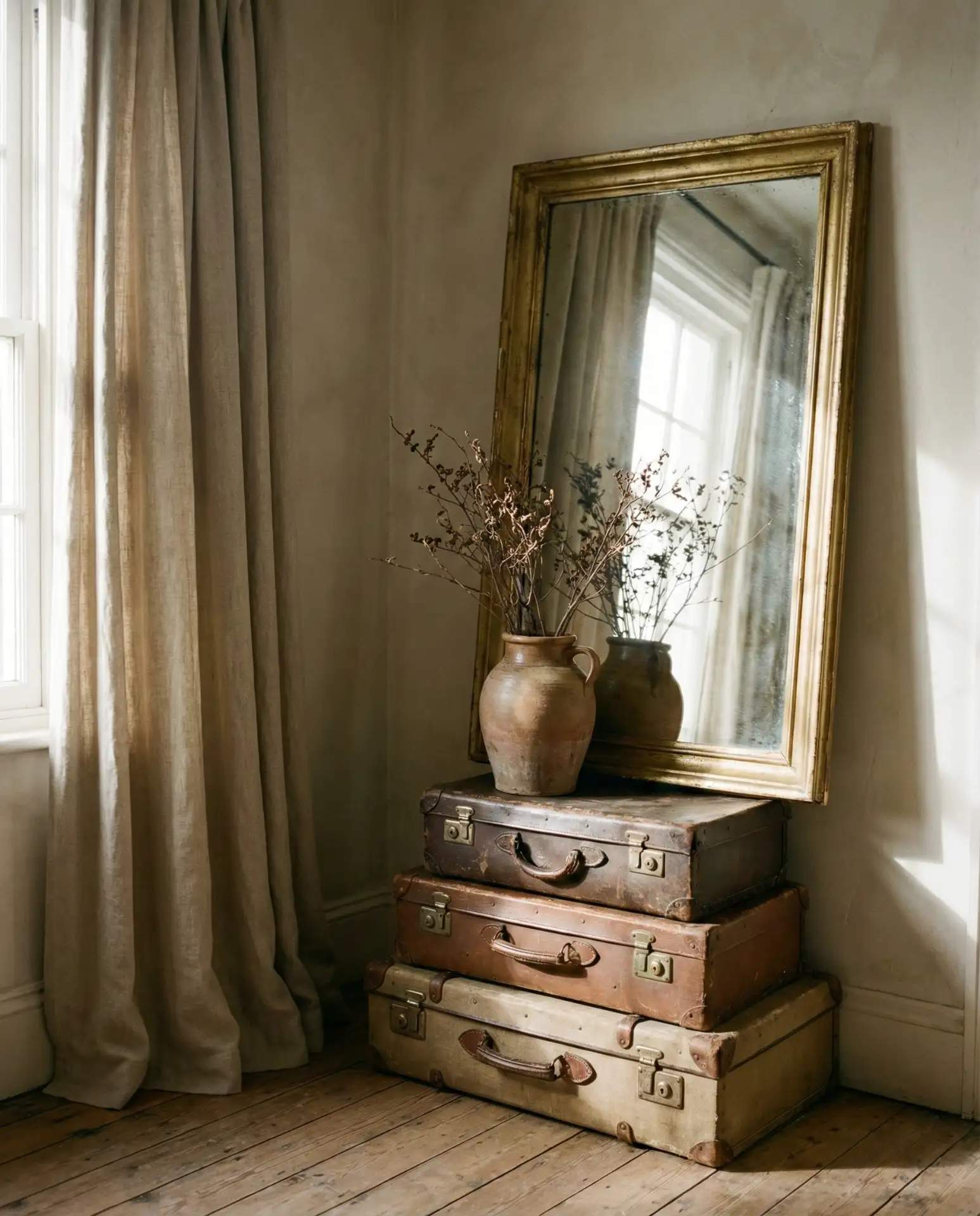 Ideas Farmhouse Vintage Bedroom with Flea Market Finds 2