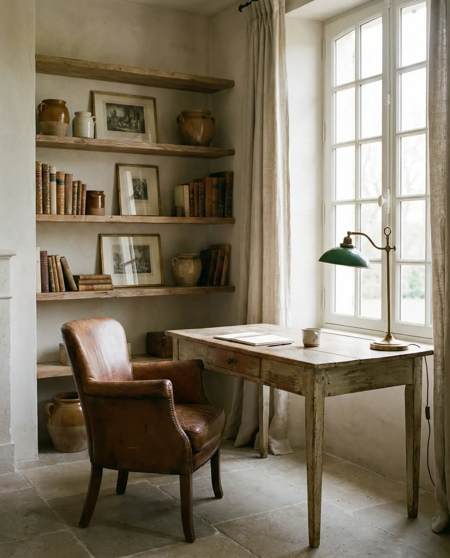 Ideas for the Home Office with Rustic Desk 2