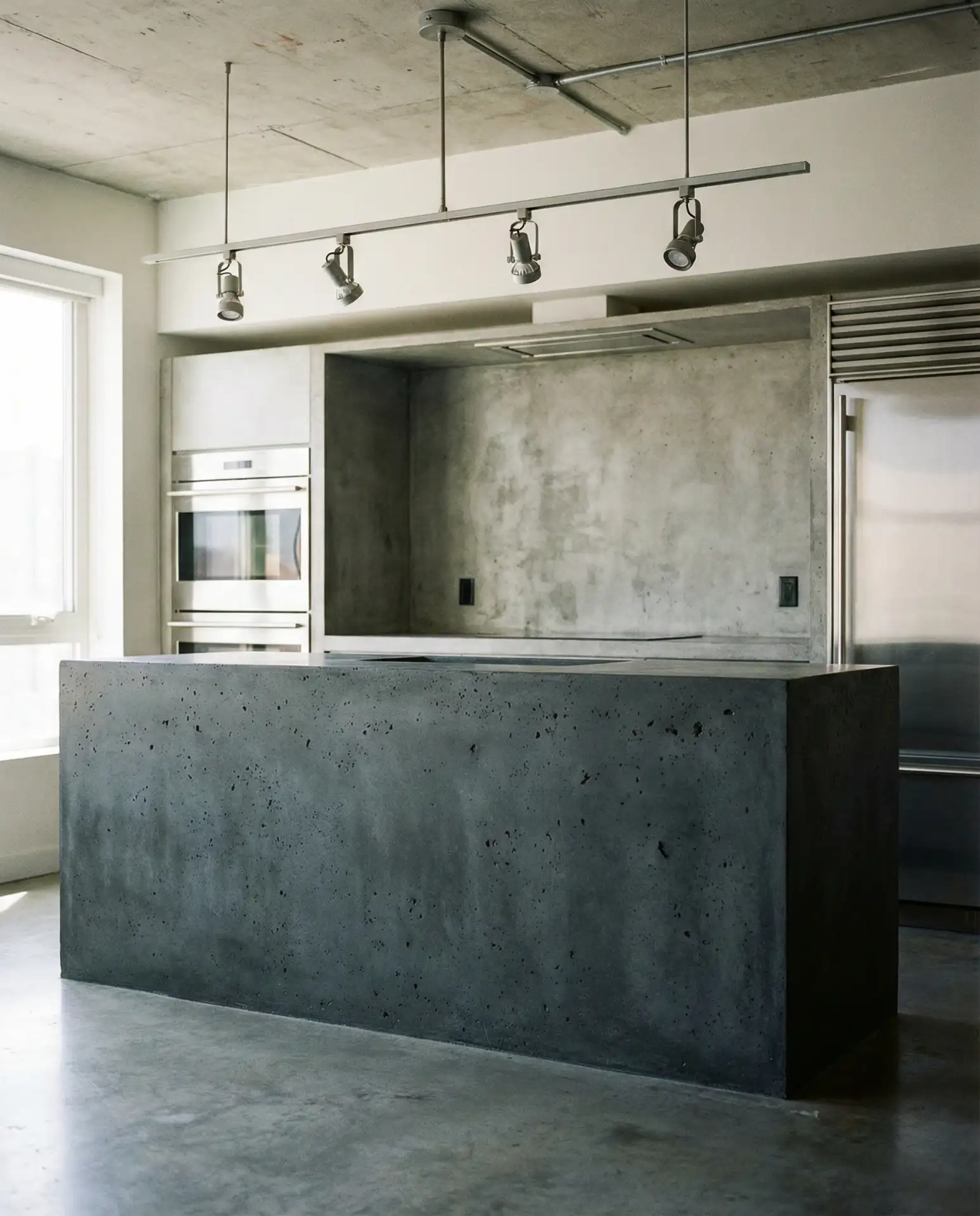 Industrial Cool with Concrete Surfaces 1
