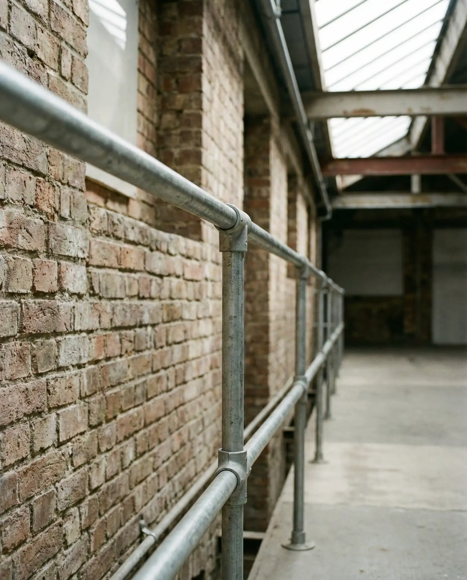 Industrial Steel Pipe Railing 2