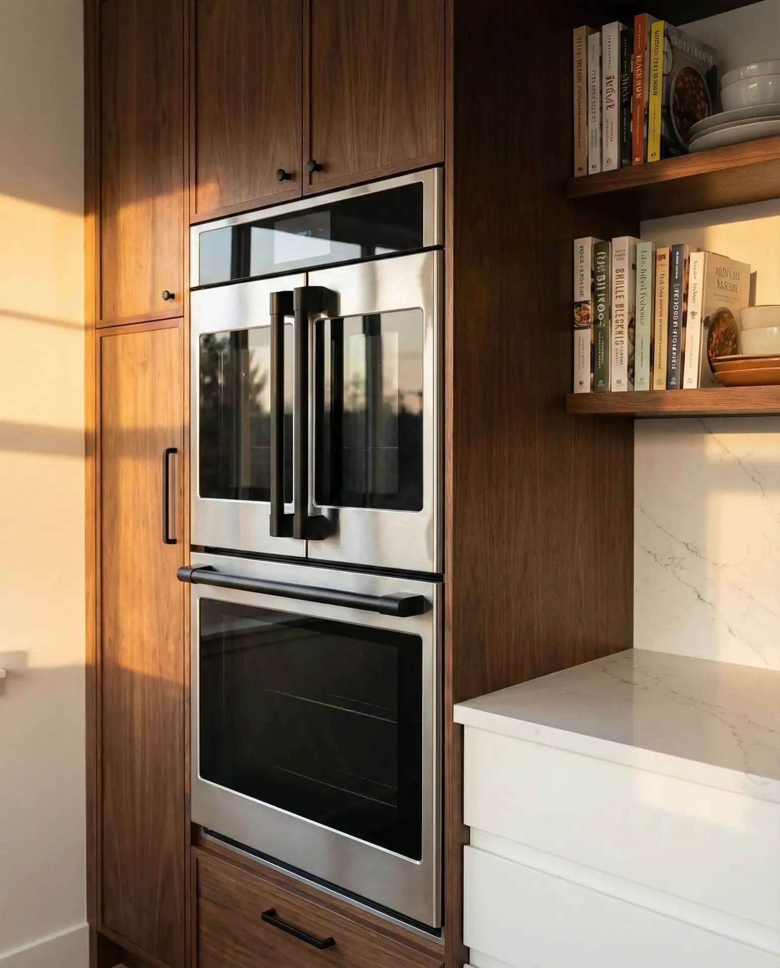 Kitchen Layout with Double Oven 2