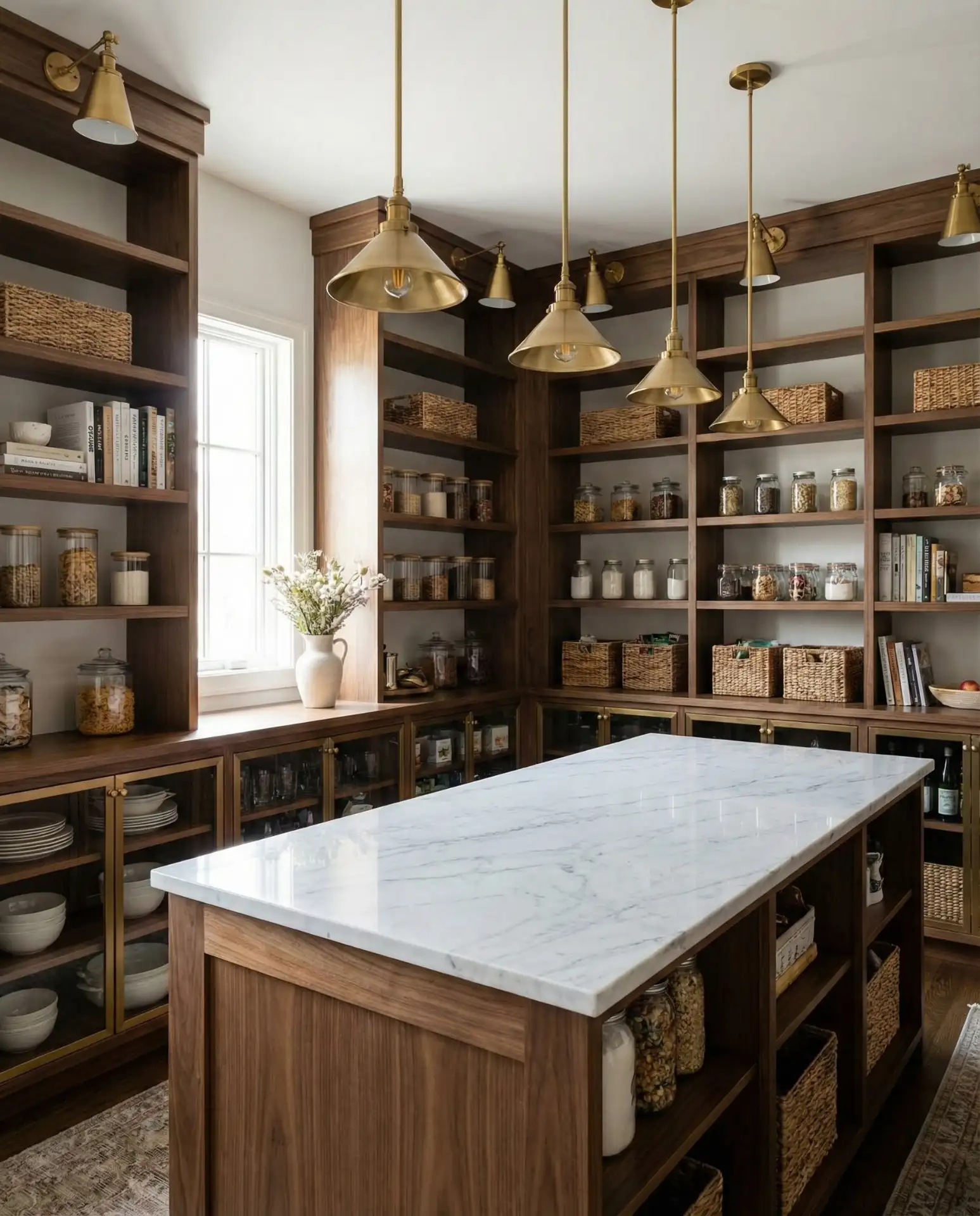 Large Walk-In Pantry with Island 1
