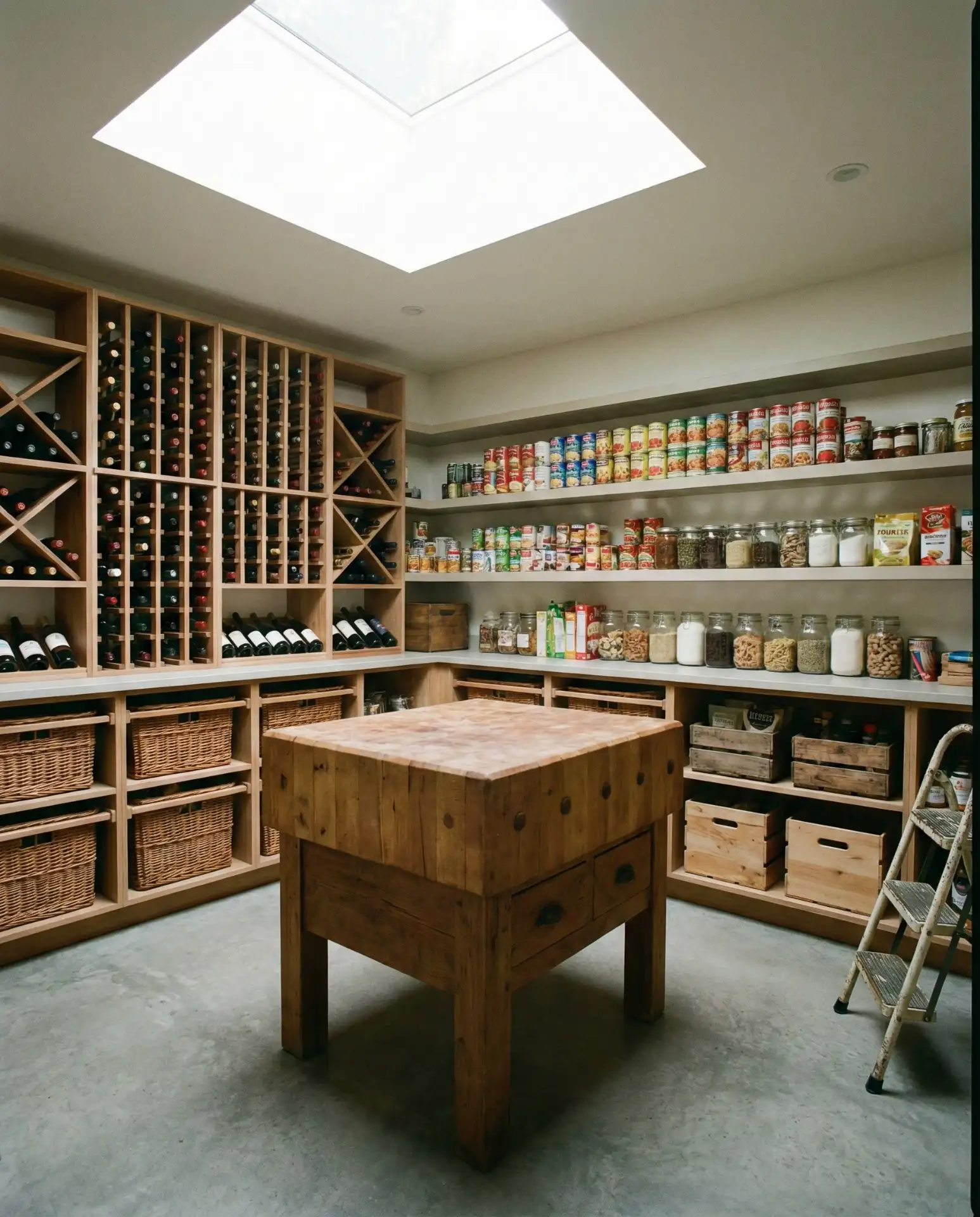 Large Walk-In Pantry with Island 2