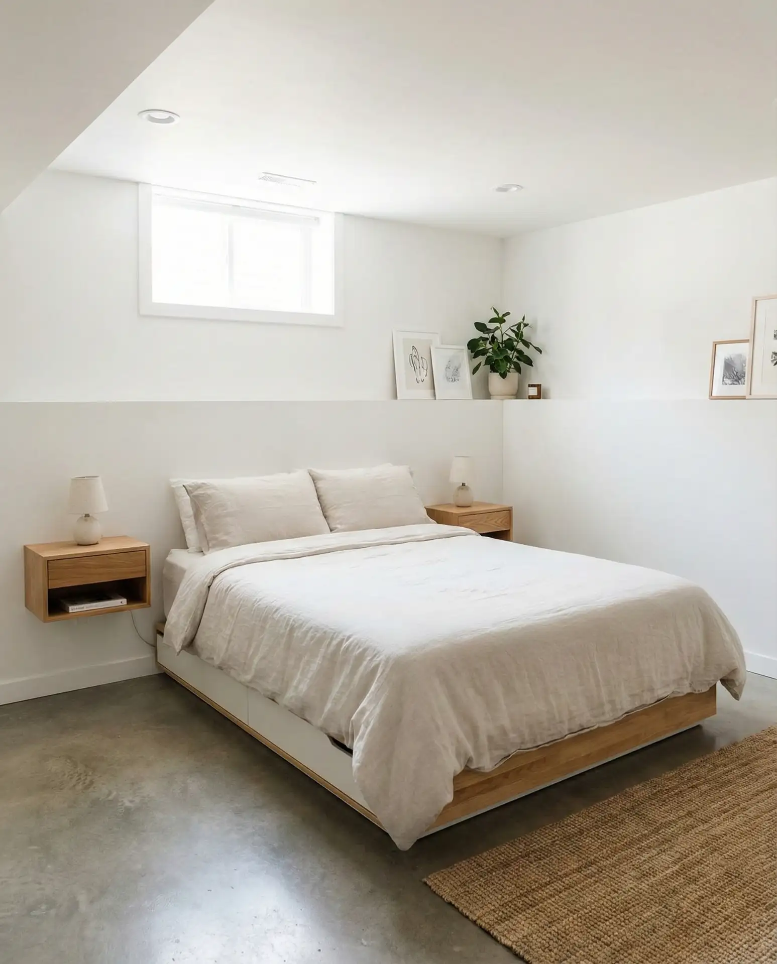 Layout Optimized for Small Basement Bedrooms 1