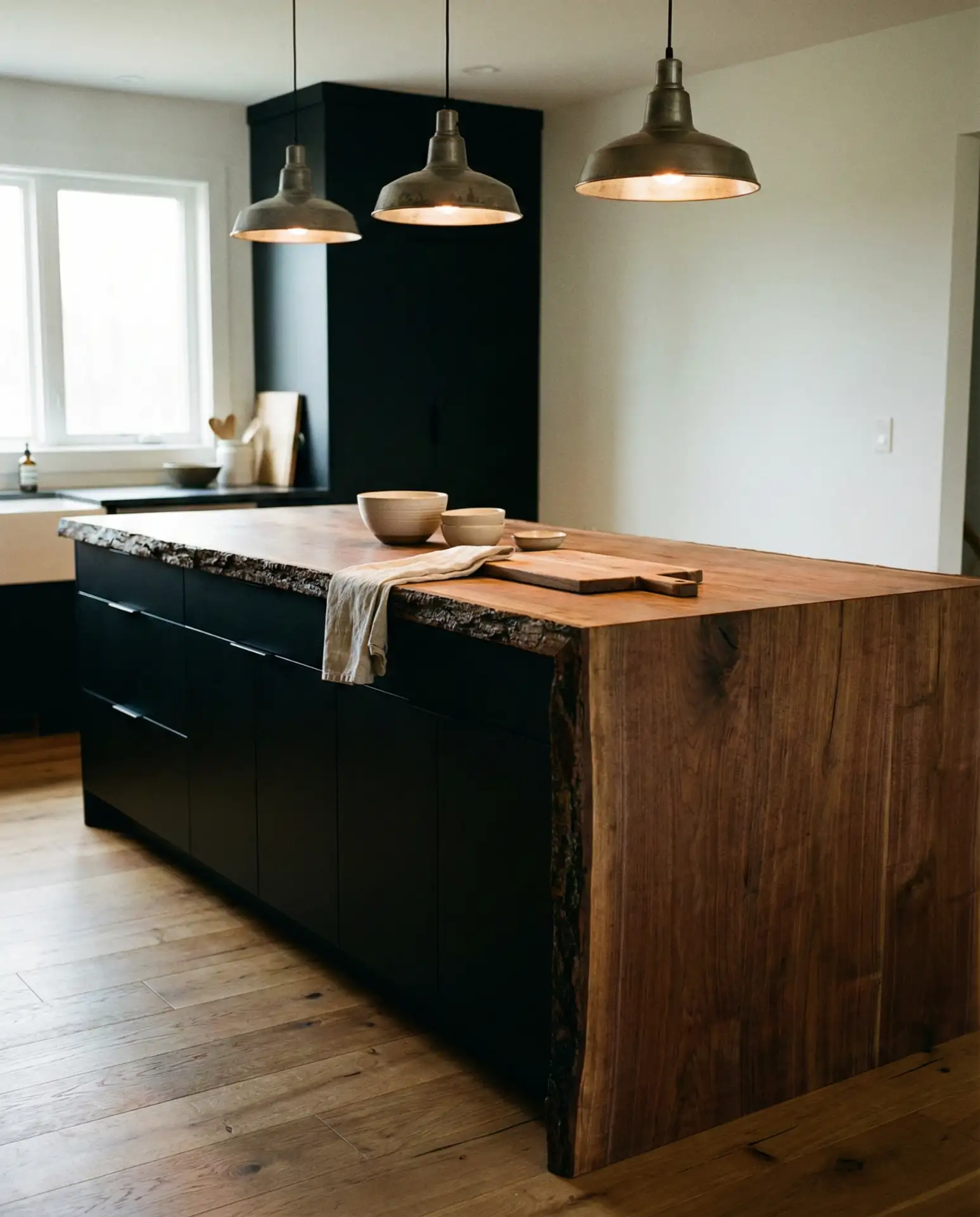 Living Edge Character with Wooden Countertops 1