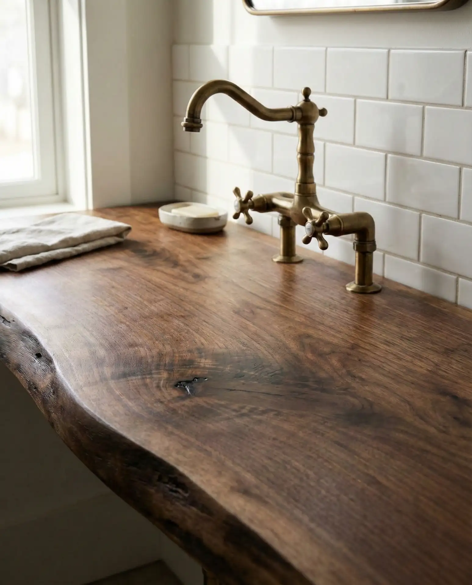 Living Edge Character with Wooden Countertops 2