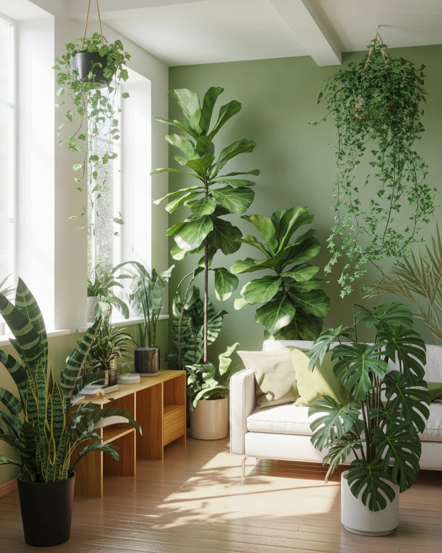 Living Rooms Become Plant Sanctuaries 1