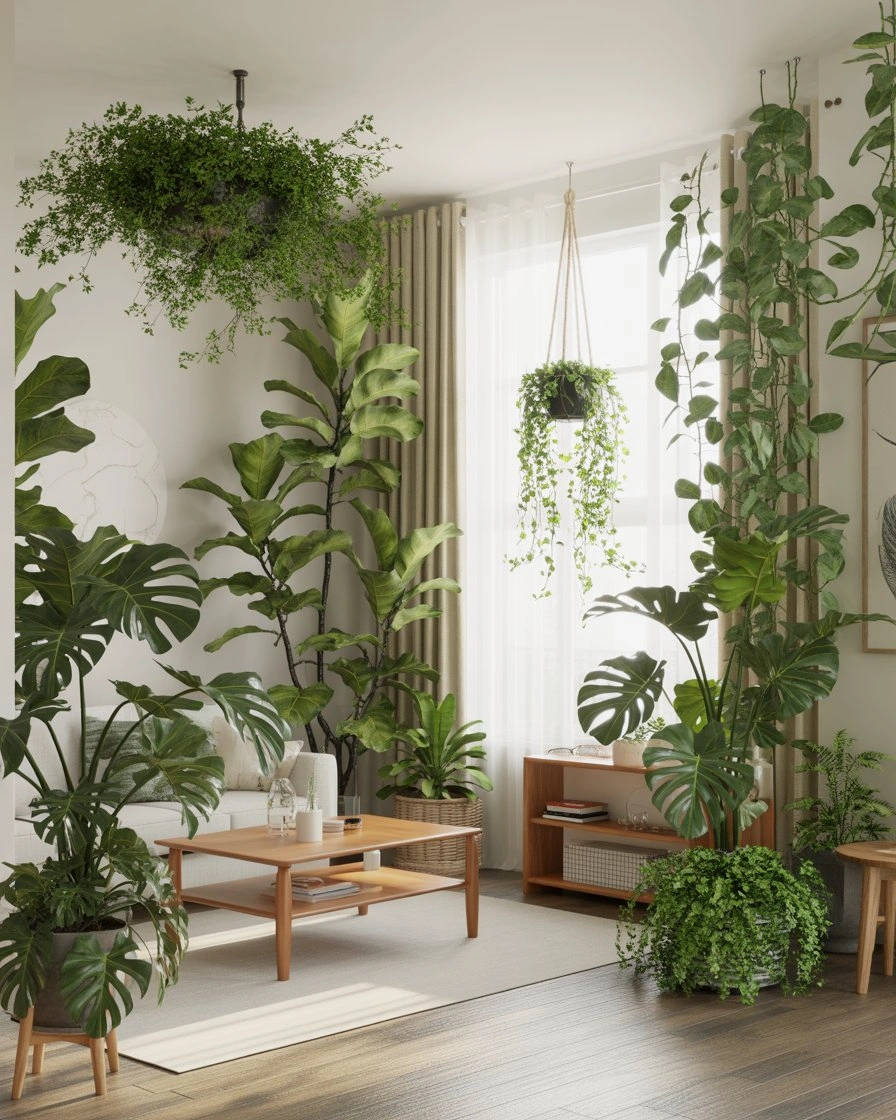 Living Rooms Become Plant Sanctuaries 2
