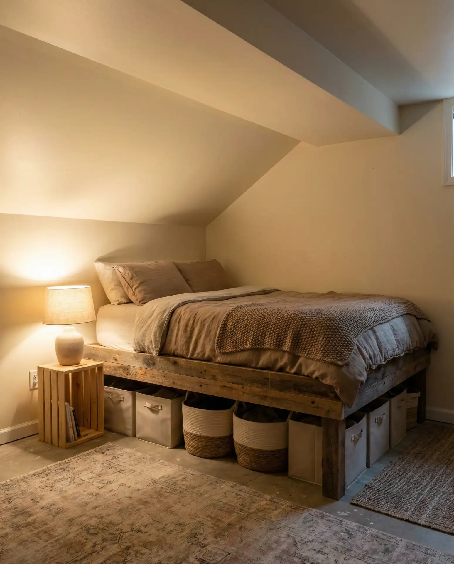 Low Loft Bed for Small Rooms with Low Ceiling 1