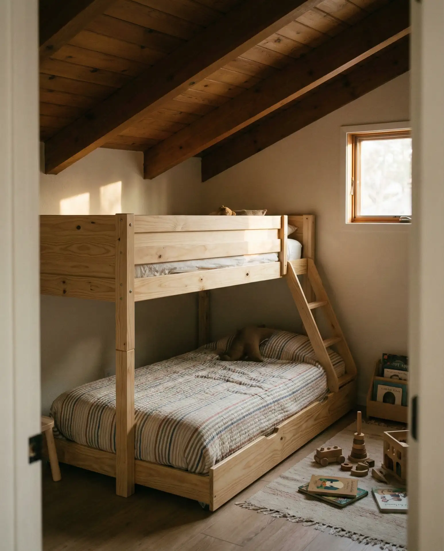 Low Loft Bed for Small Rooms with Low Ceiling 2