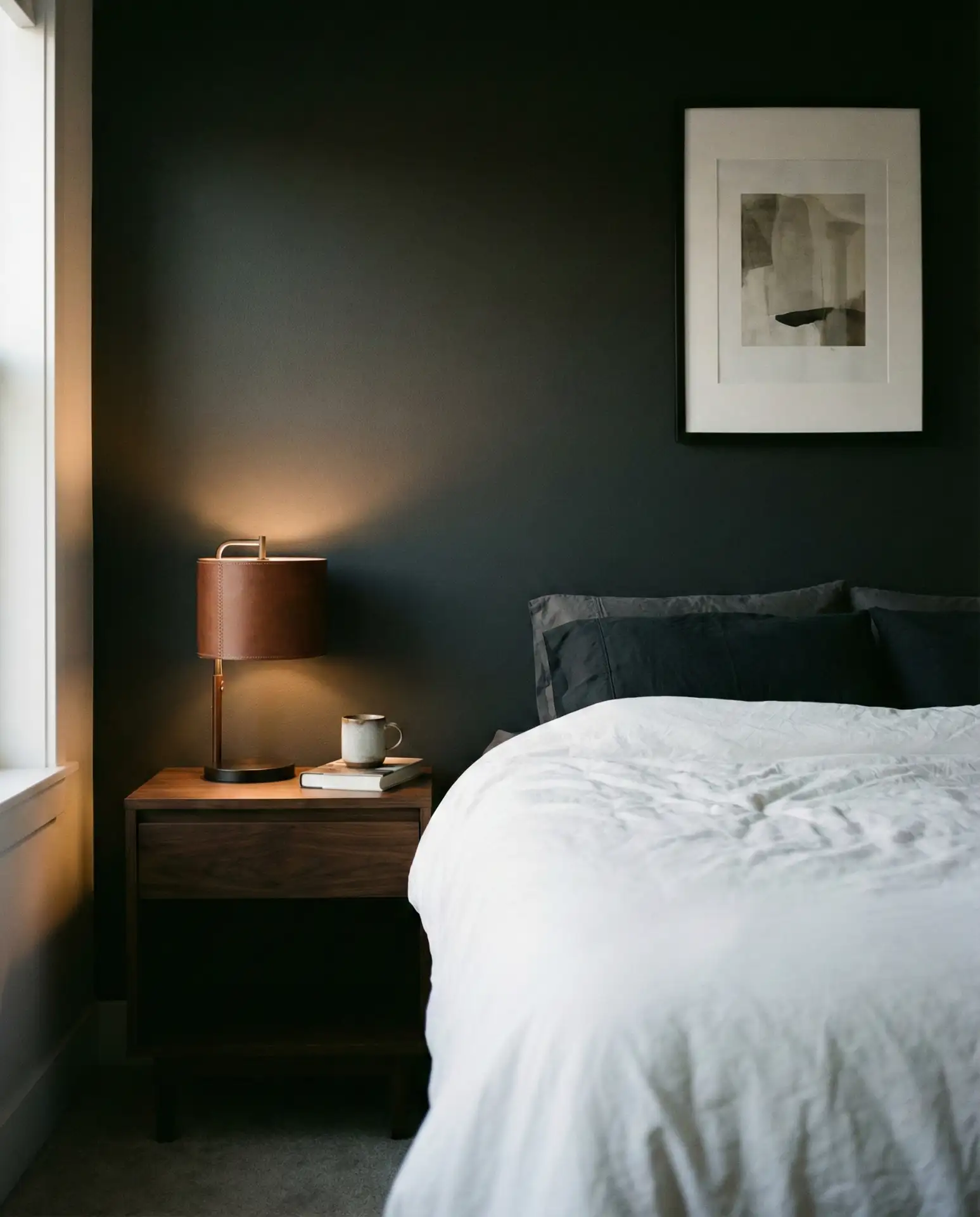 Masculine Charcoal and Leather 2