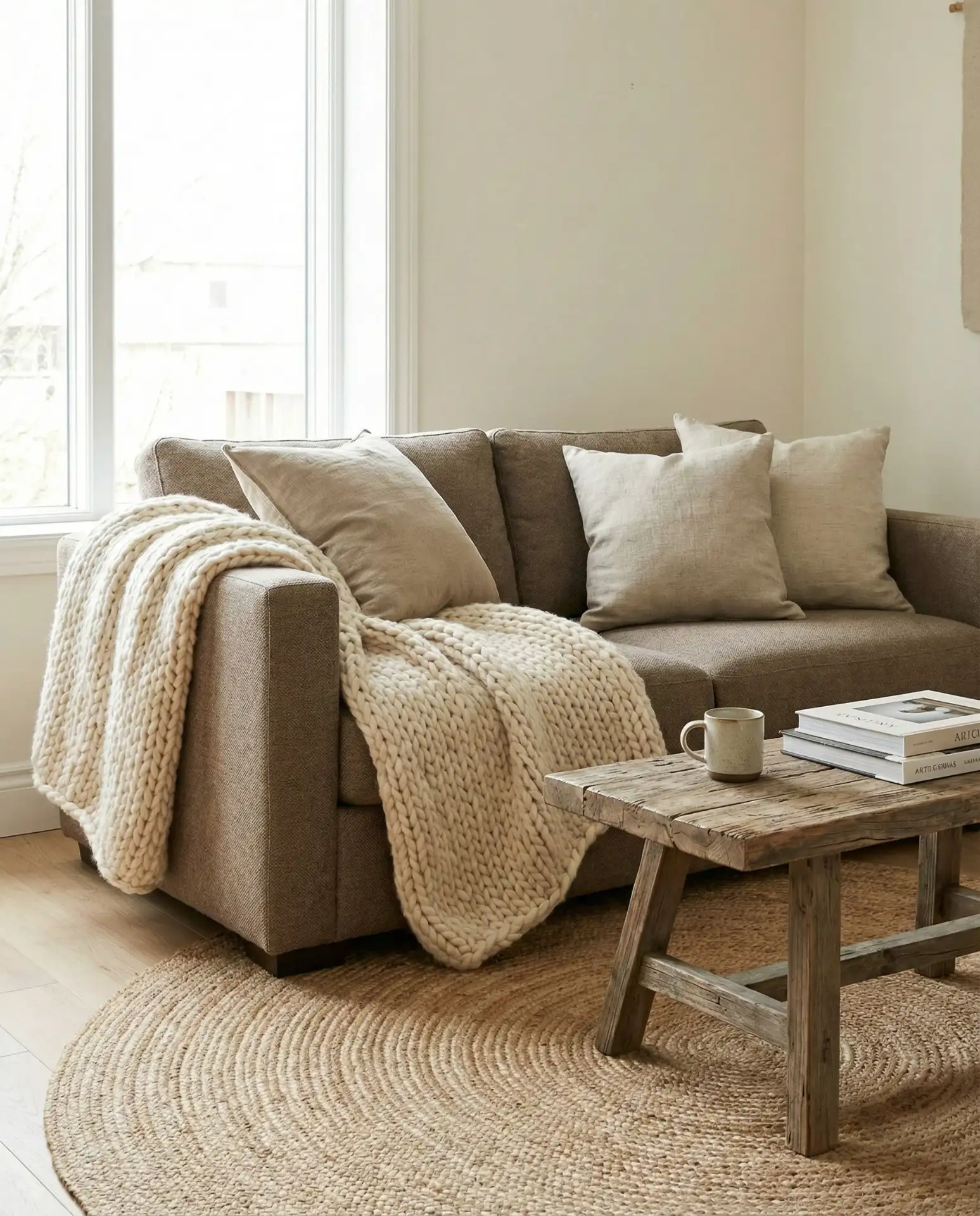 Medium Brown Neutrality with Textural Layers 2