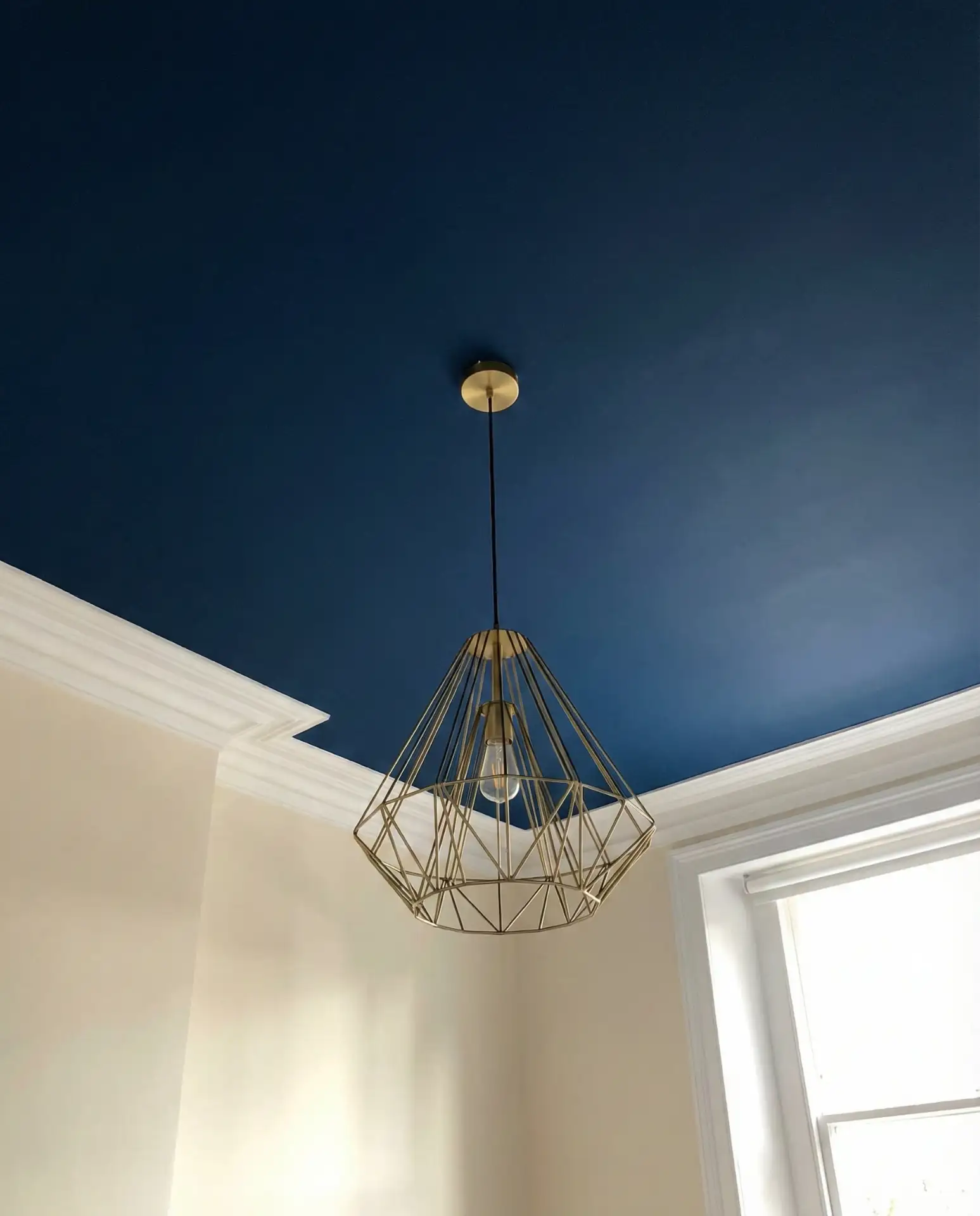 Midnight Blue Ceiling Treatment 1