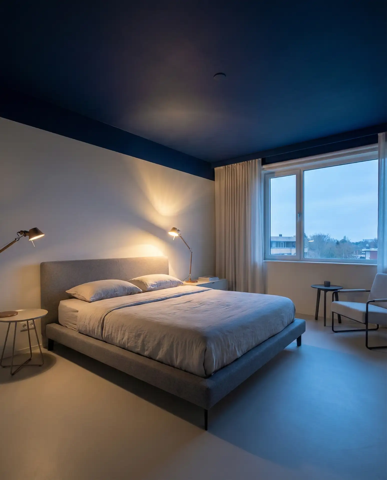 Midnight Blue Ceiling Treatment 2