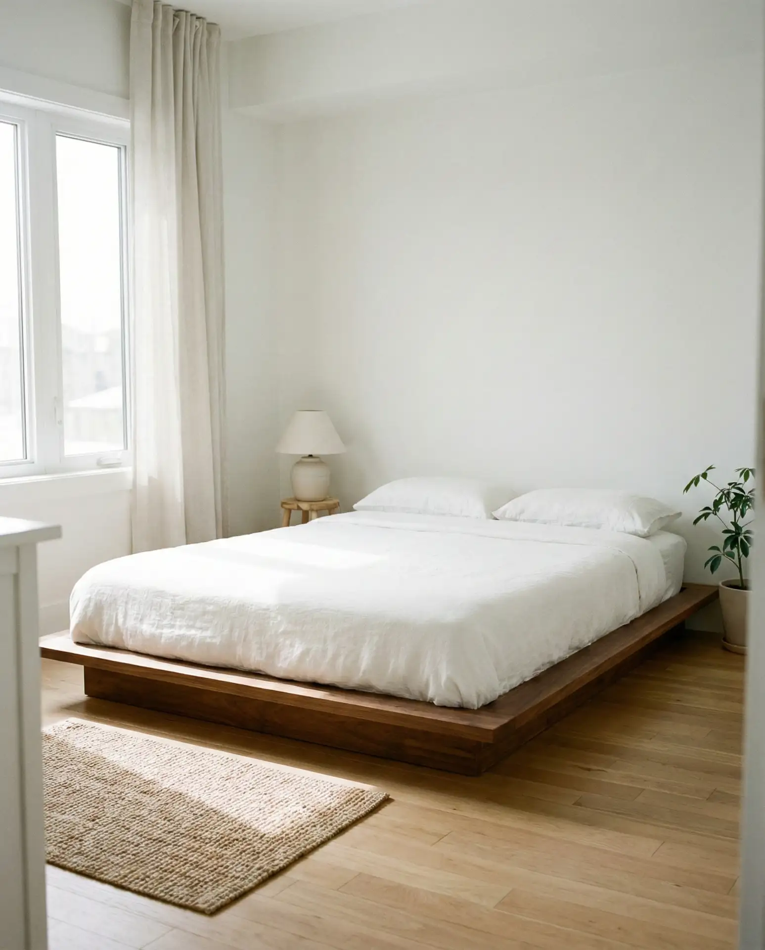 Minimalist Platform Bed 1