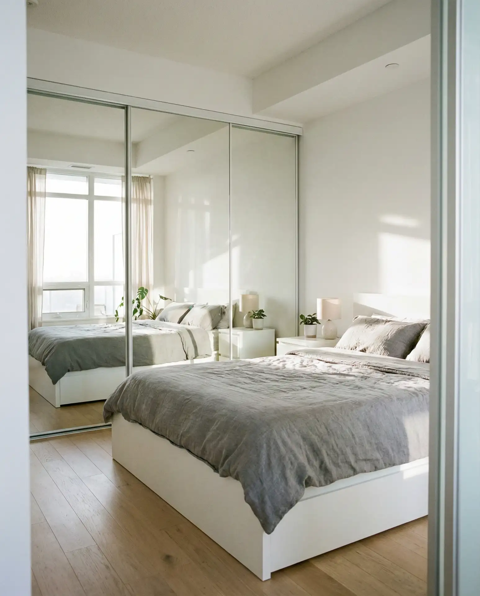 Mirrored Closet Doors 1