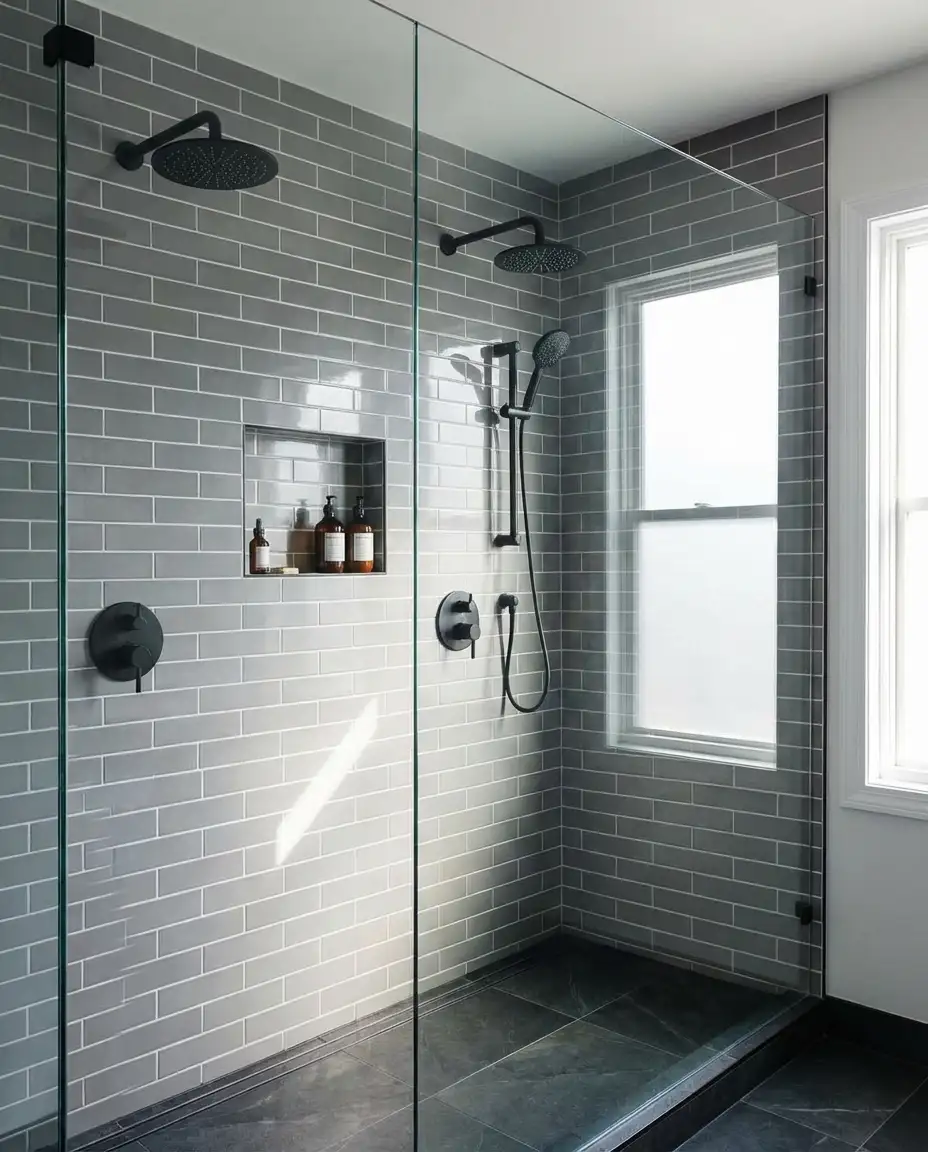 Modern Luxury Showers with Glass Enclosures 1