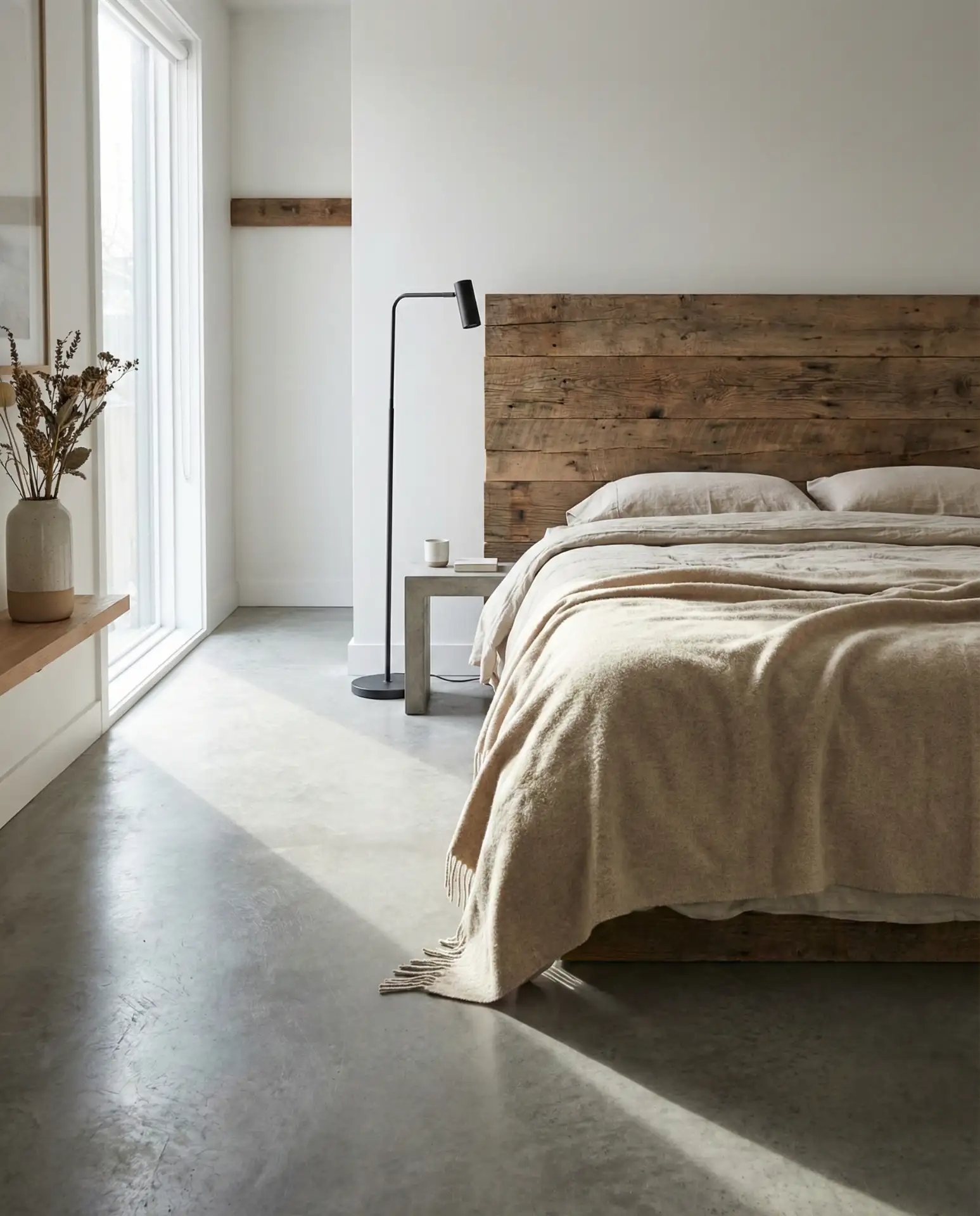 Modern Rustic Bedroom with Clean Lines 2