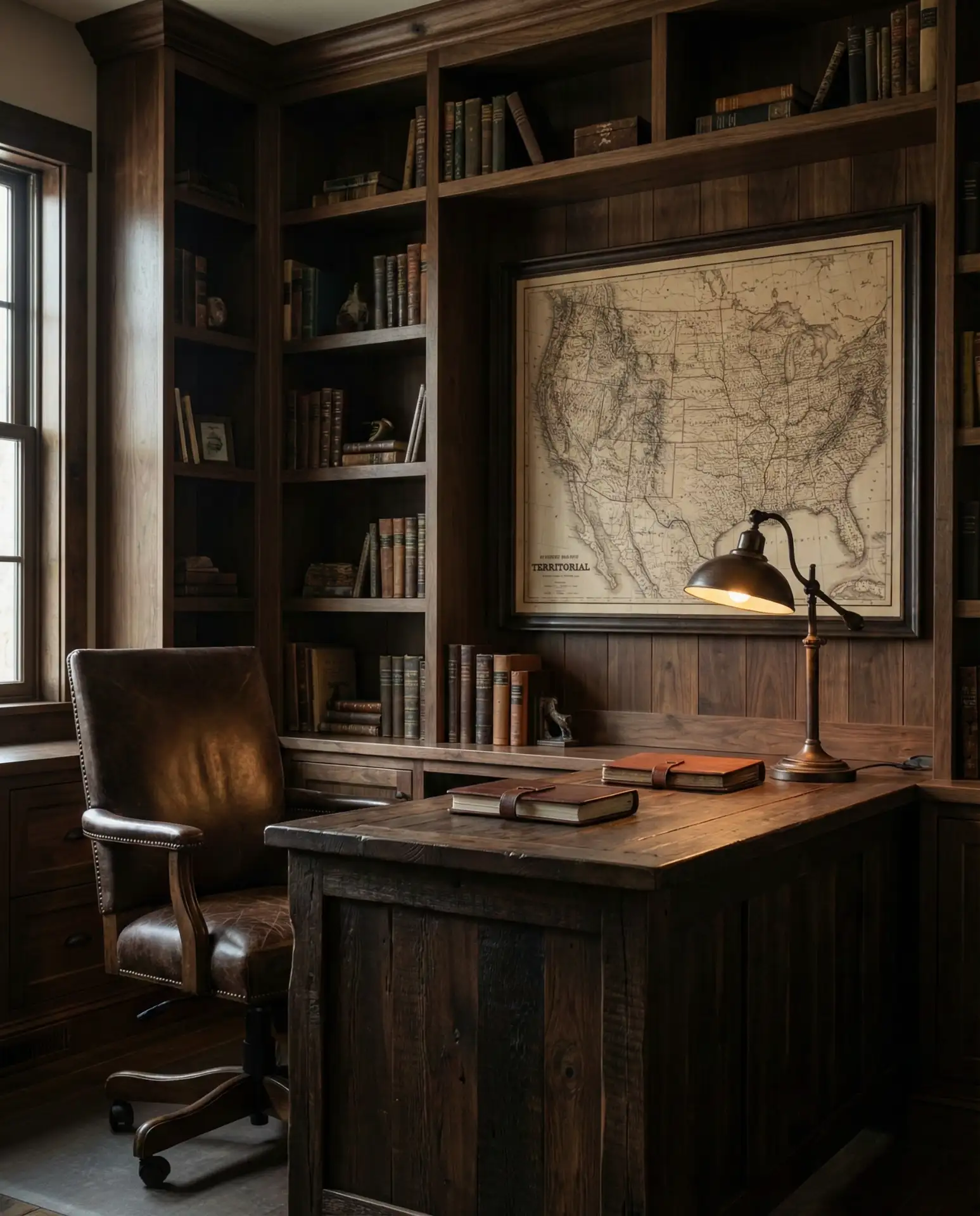 Moody Western Home Office 1