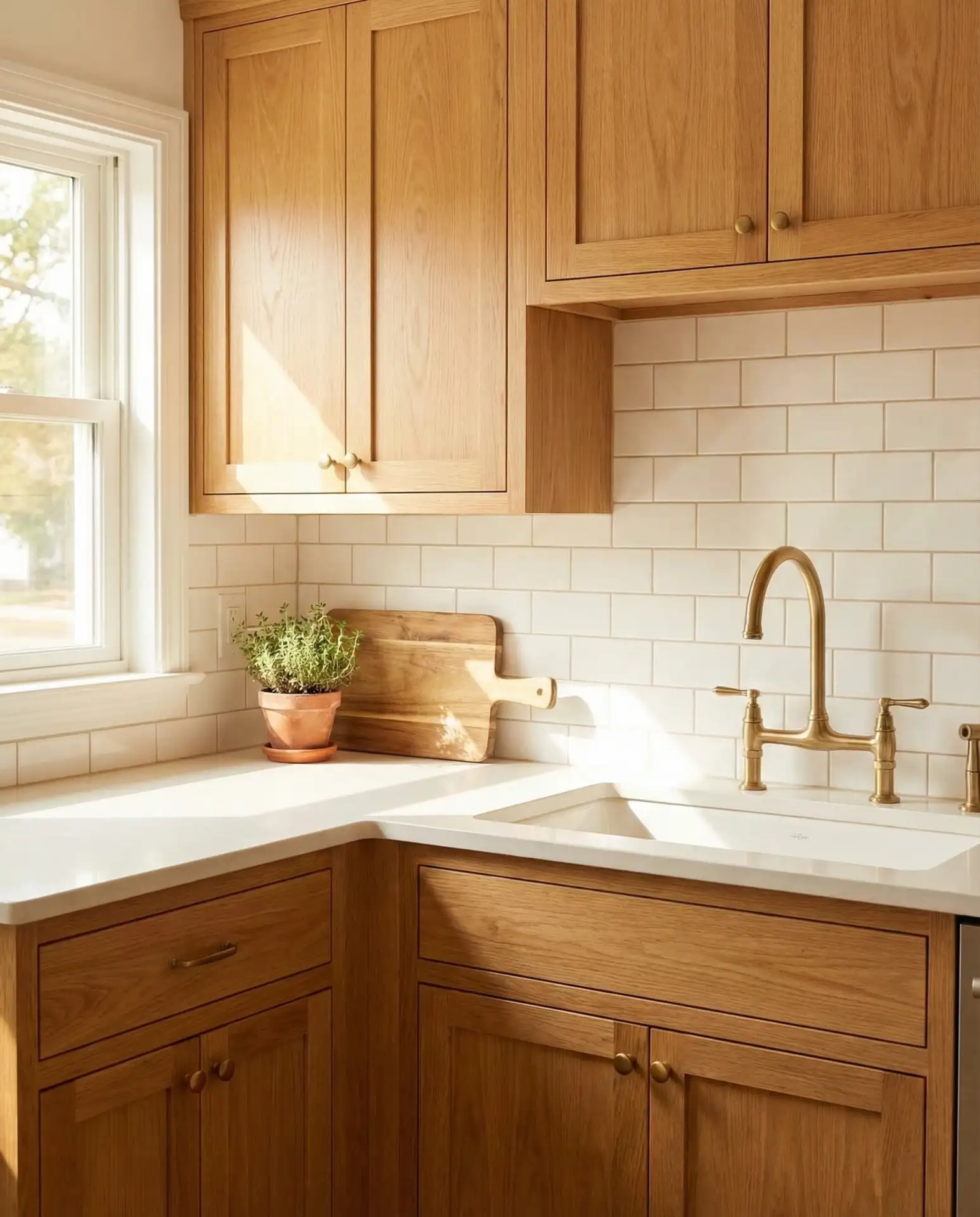 Natural White Oak Finish for Warmth 2