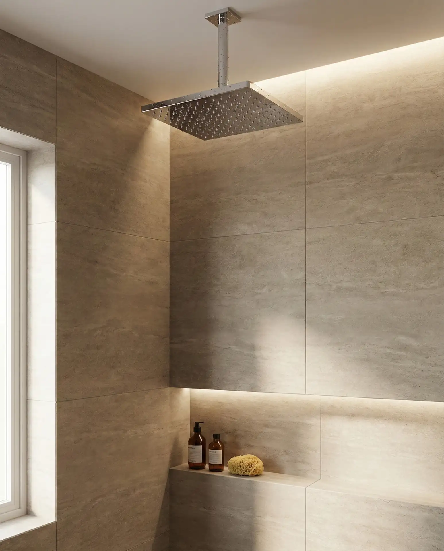 Neutral Stone-Effect Porcelain 1