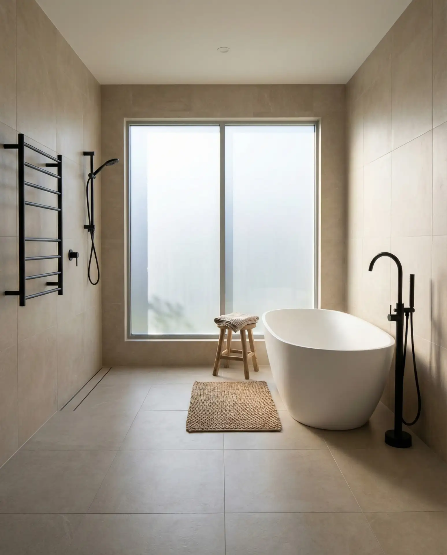 Neutral Stone-Effect Porcelain 2