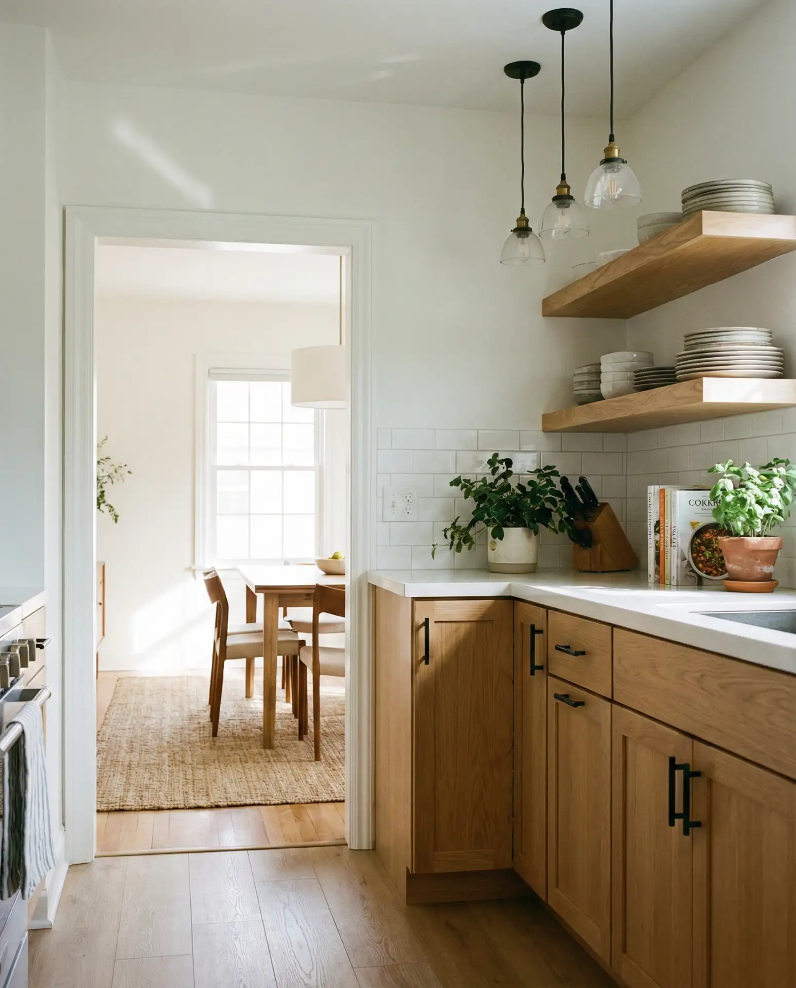 Open Galley Connected to Living Areas 2