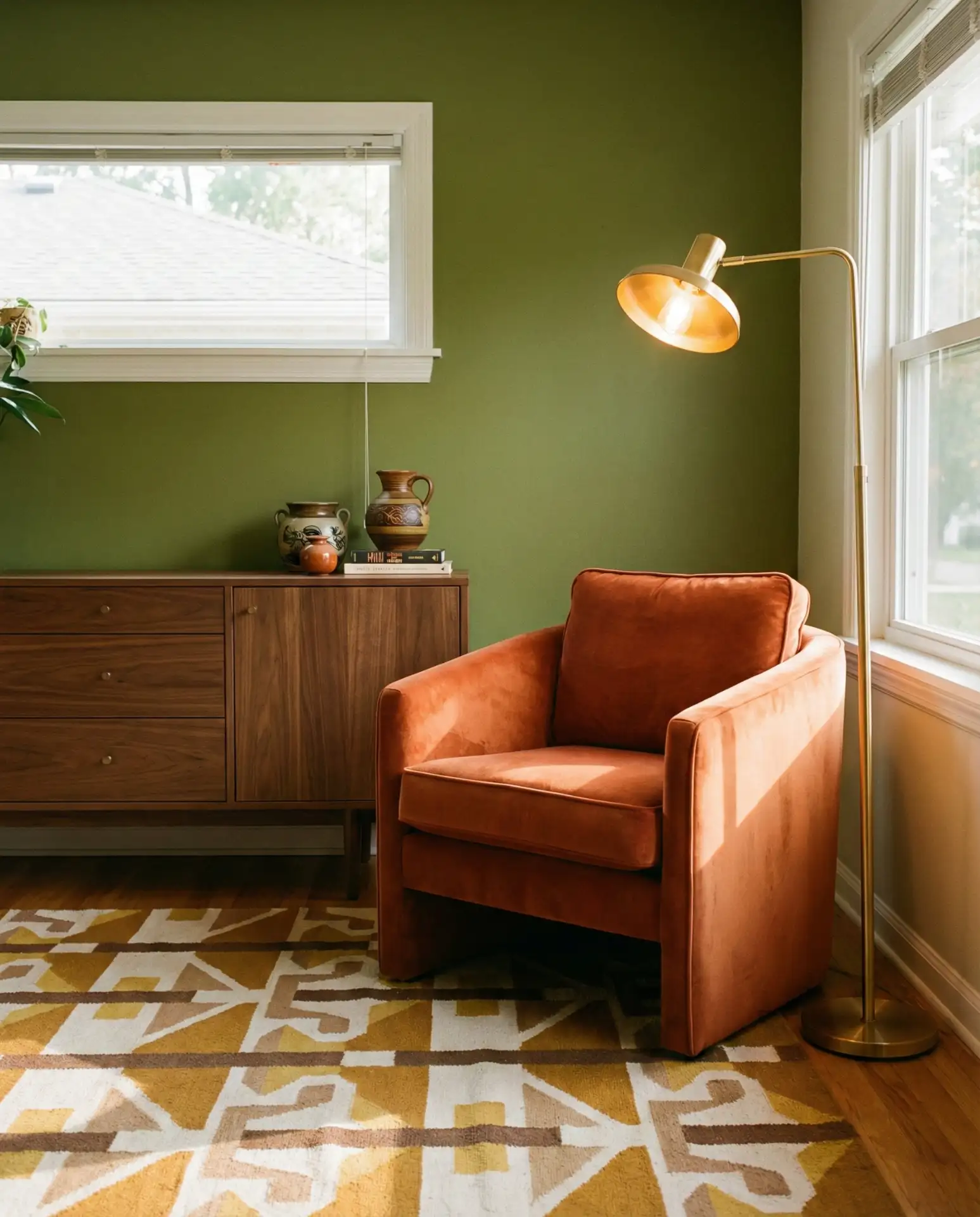Orange and Green Retro Revival 2