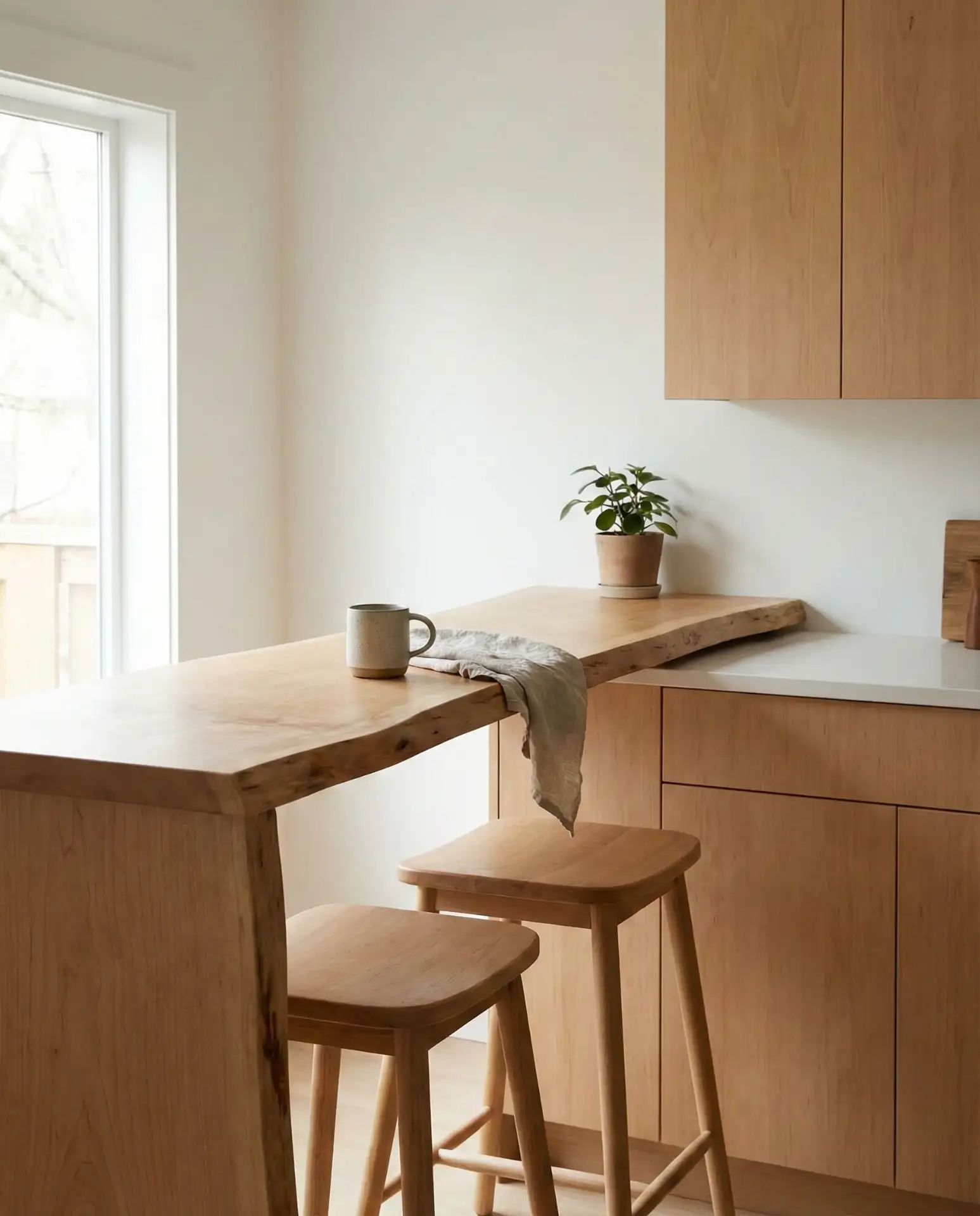 Organic Flow with Live Edge Wood 1