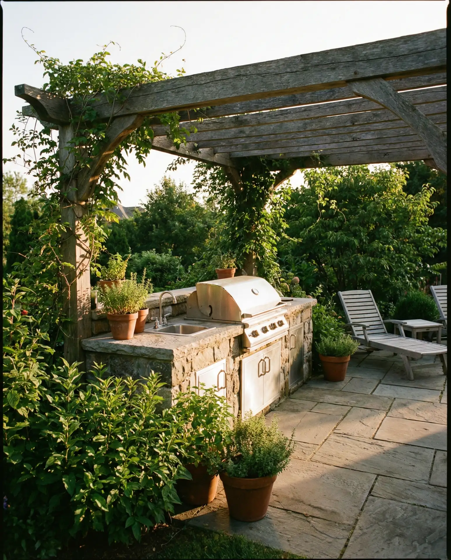 Outdoor Kitchen Layout 2