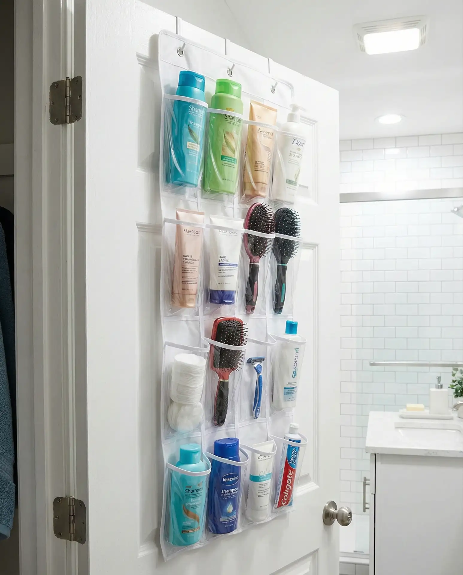 Over-the-Door Shoe Organizer for More Than Footwear 2