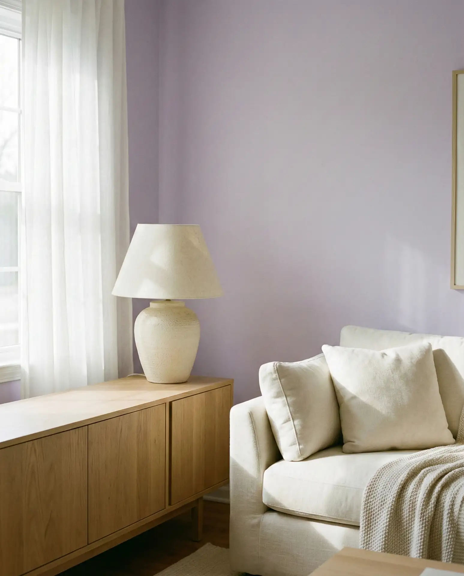 Pale Lavender and White Oak 2