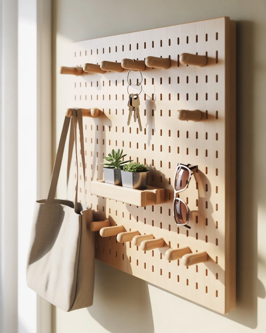 Pegboard Organizer Wall 1