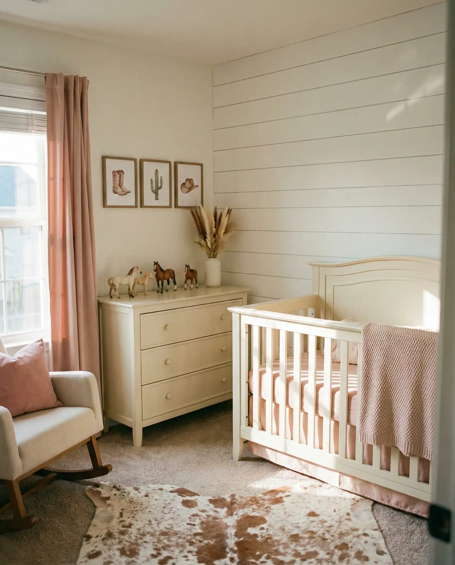 Pink Accents in Western Nursery 1
