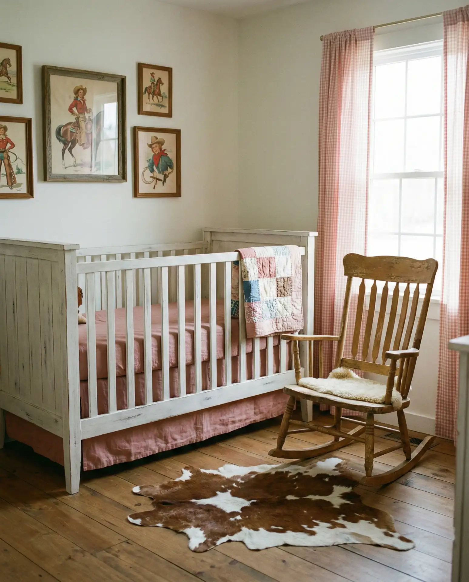 Pink Accents in Western Nursery 2