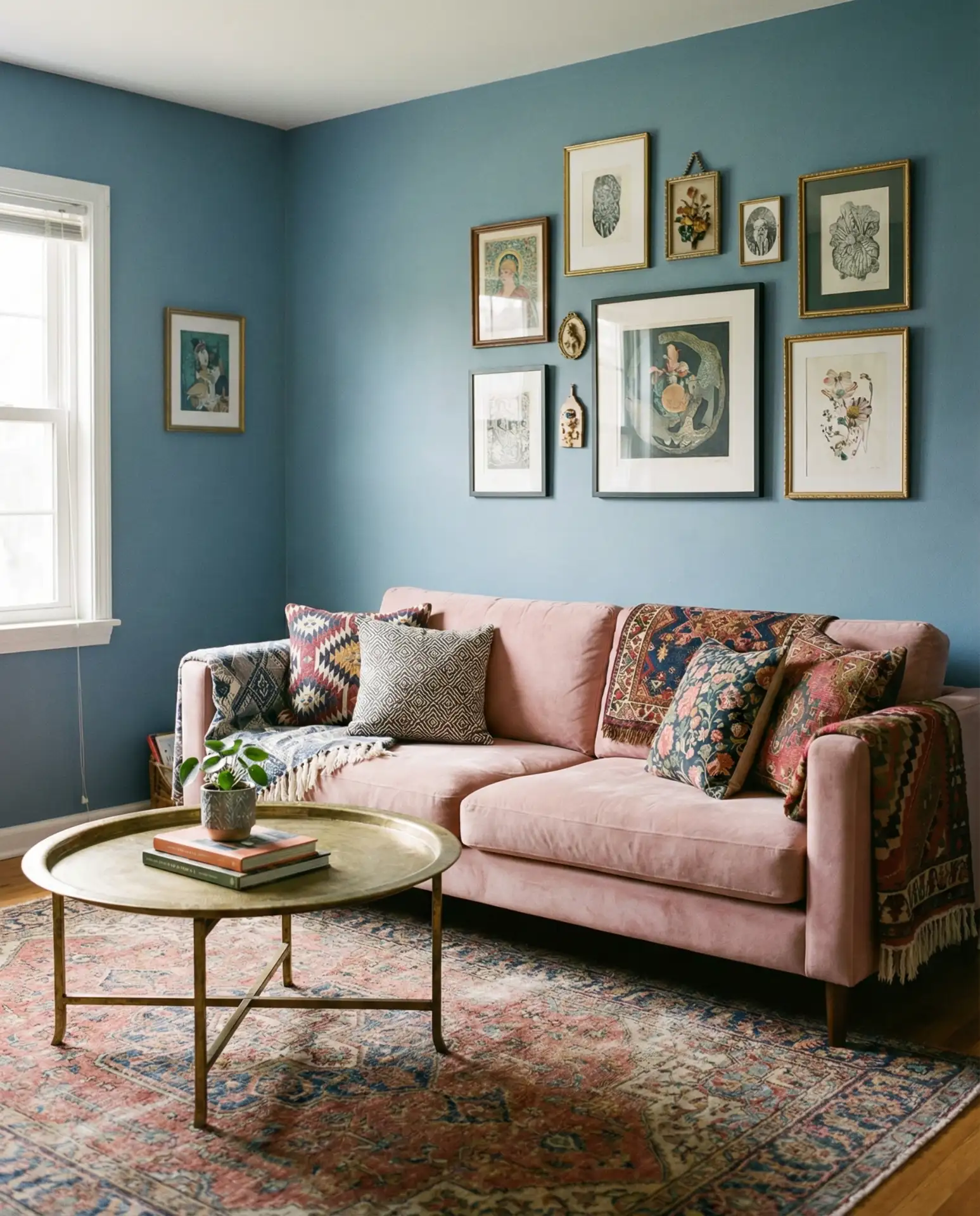 Pink and Blue Playful Elegance 2