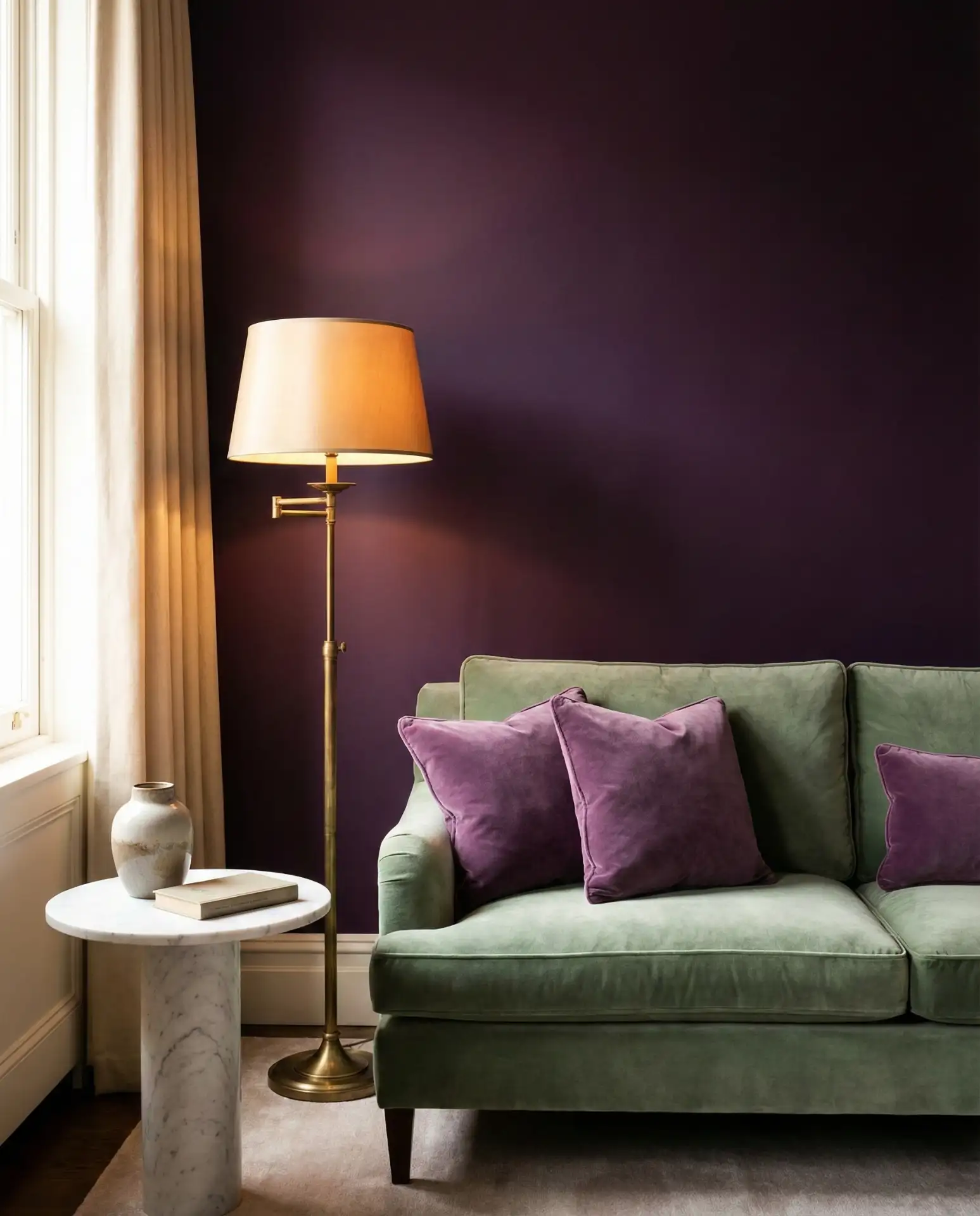 Purple and Green Jewel Tone Elegance 2