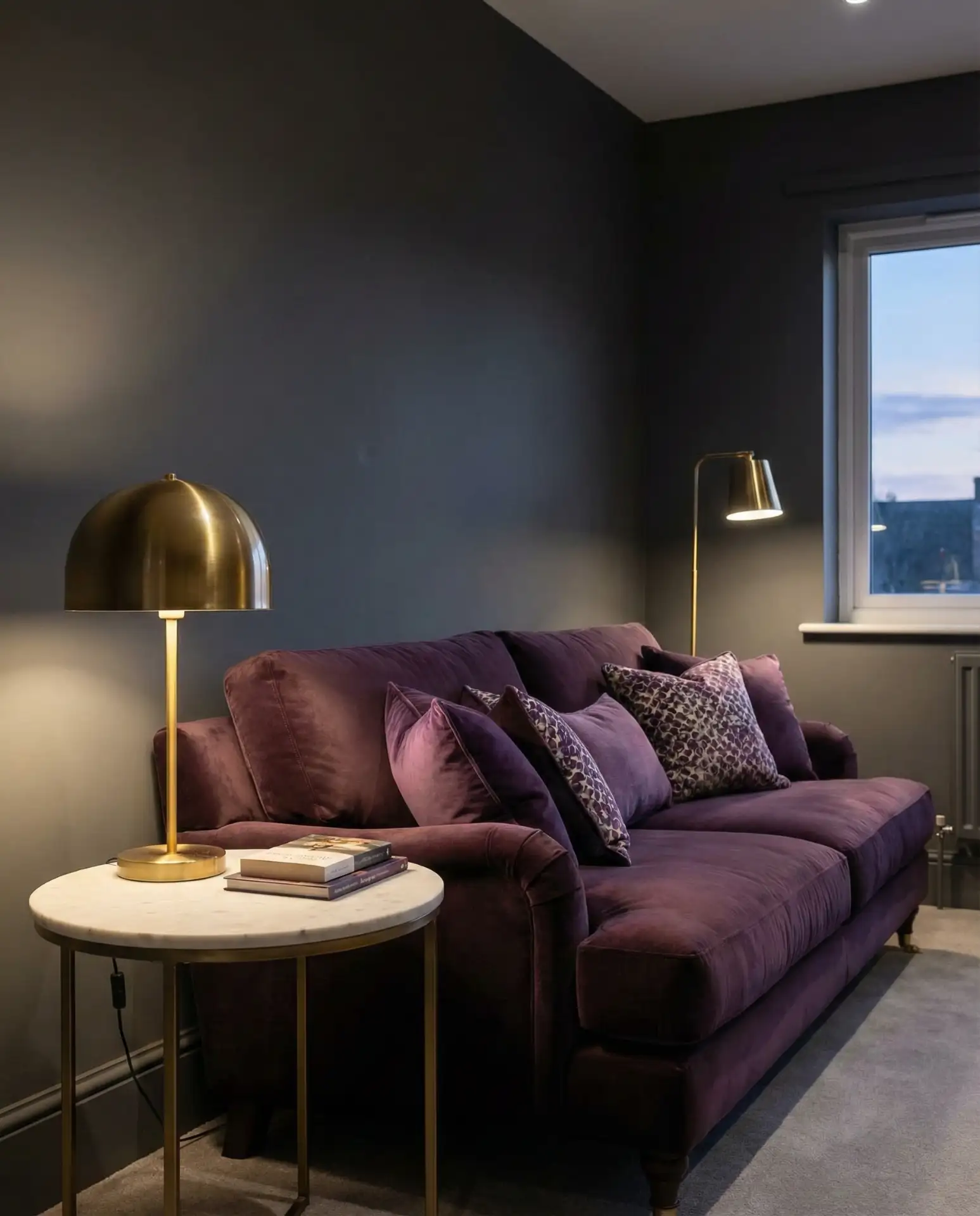 Purple and Grey Modern Luxe 2