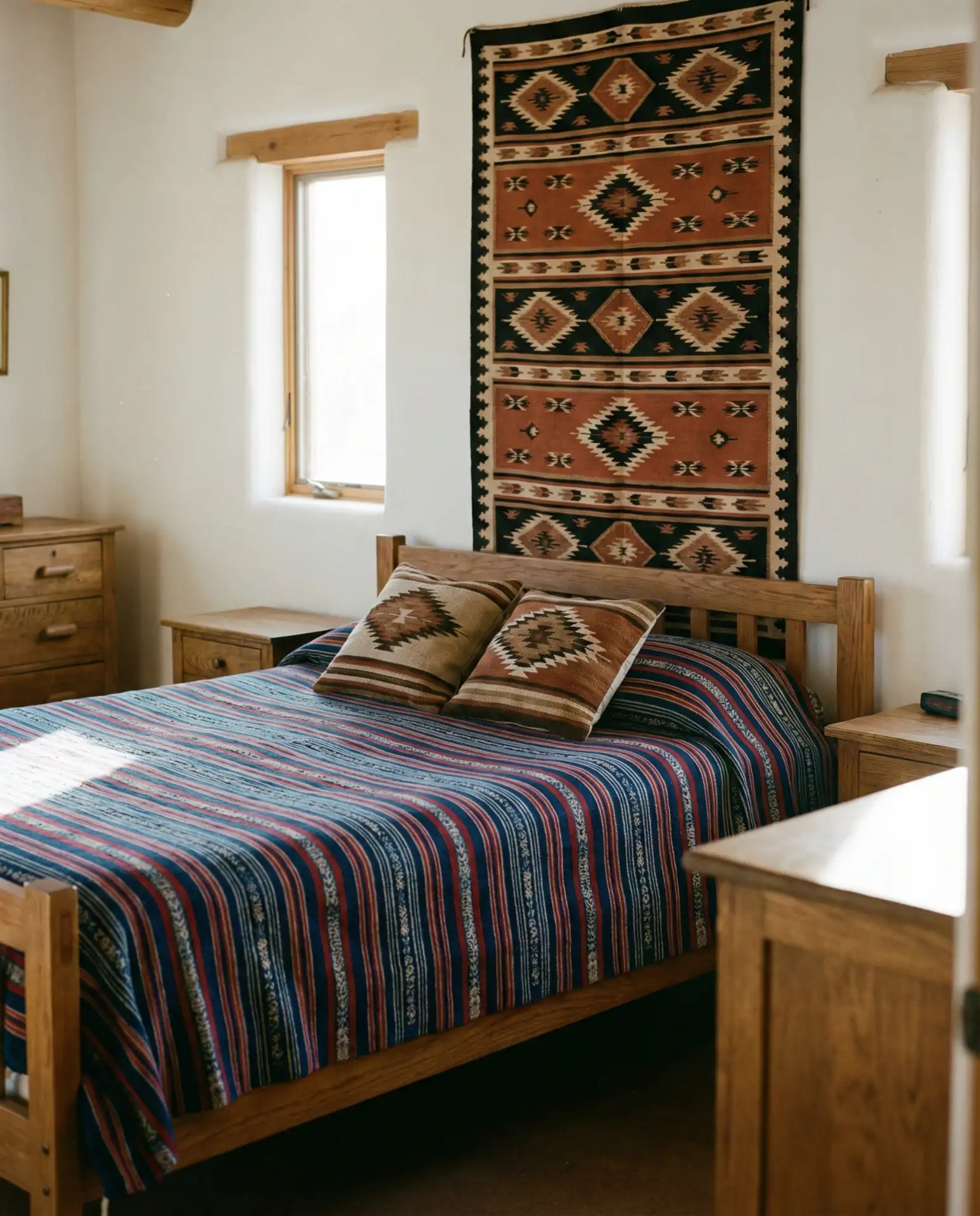 Ranch Bedroom with Woven Textiles 2