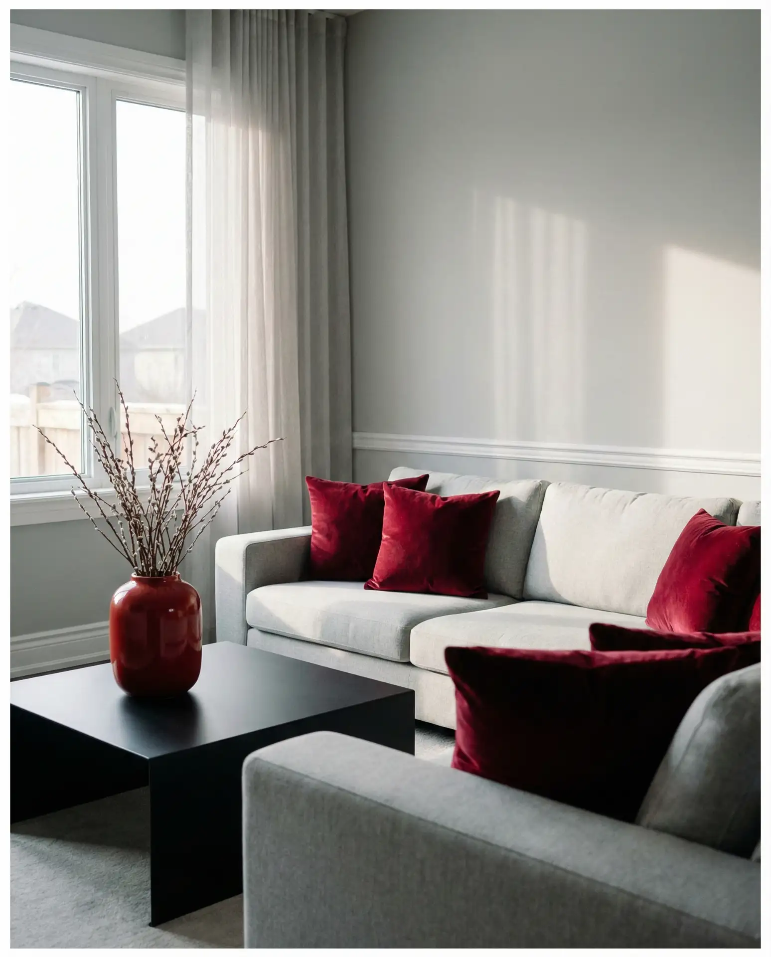 Red and Grey Bold Contrast 2